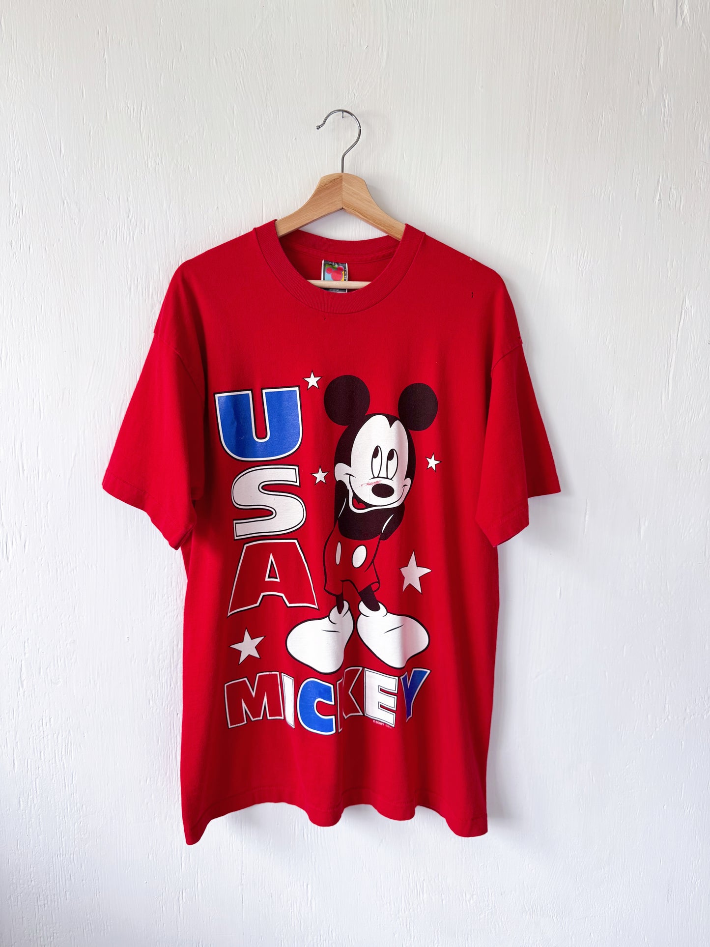 VINTAGE 90’s USA Mickey Tee - XL