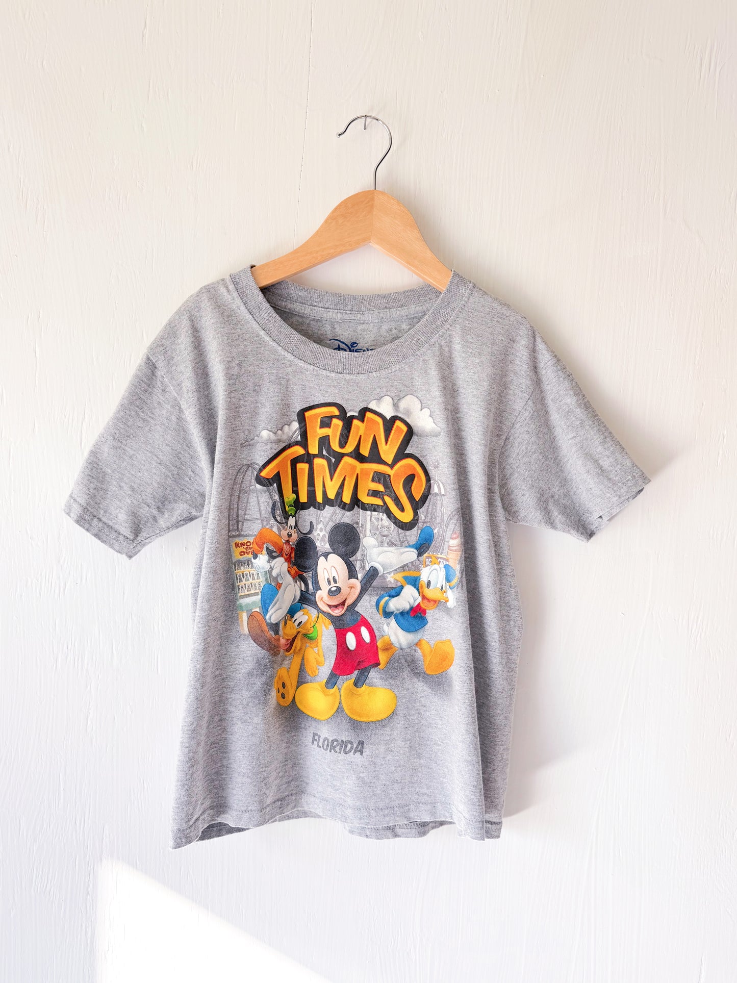 Florida Mickey Attractions Tee - YS (6/7)