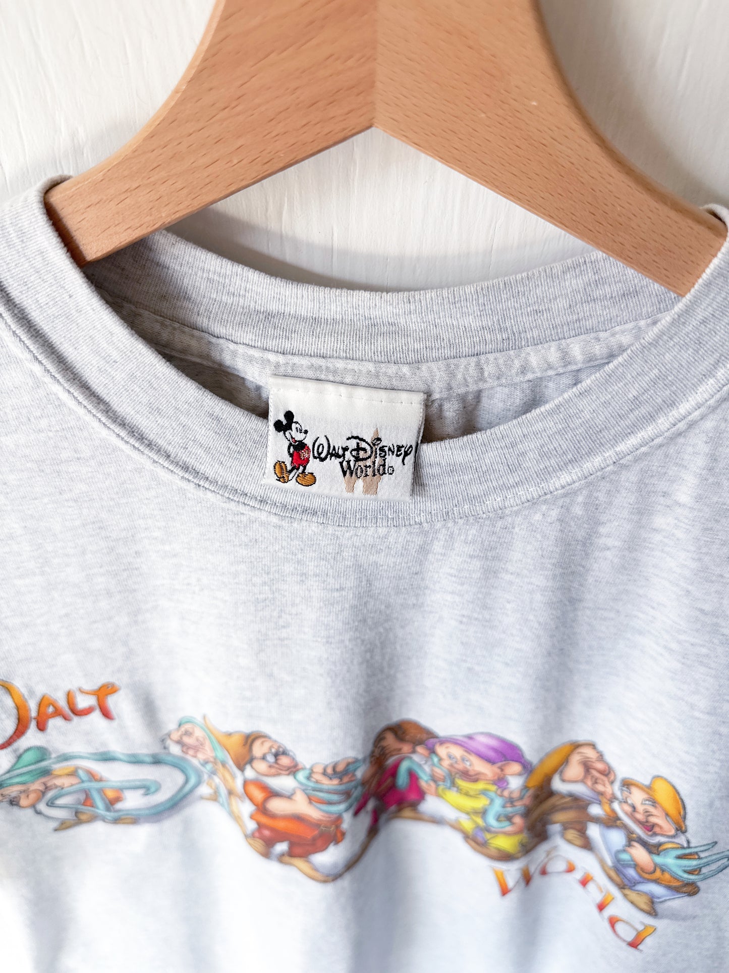 VINTAGE Seven Dwarfs WDW Tee - M