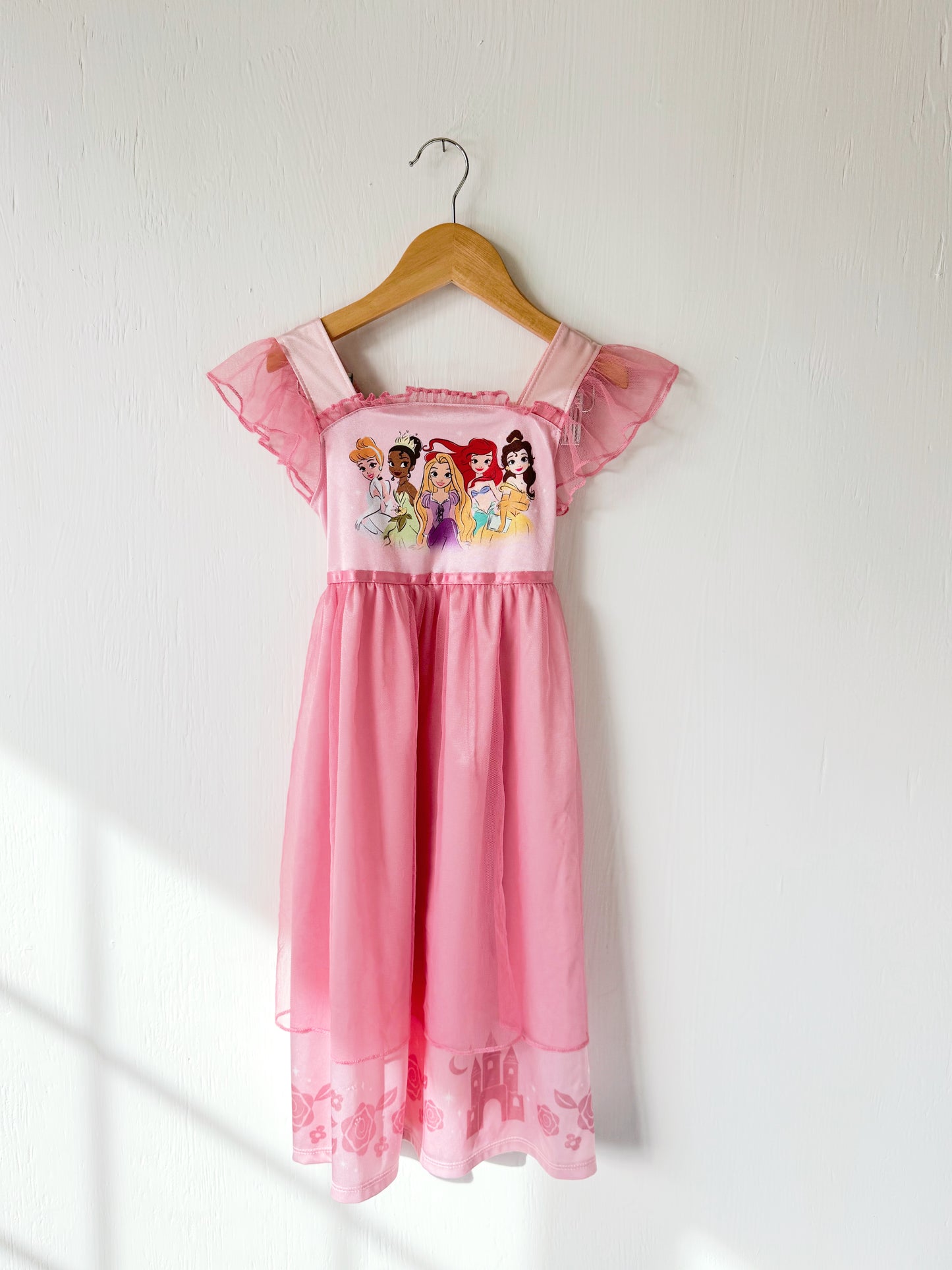 Princess Flutter Sleeve Nightgown - 5T
