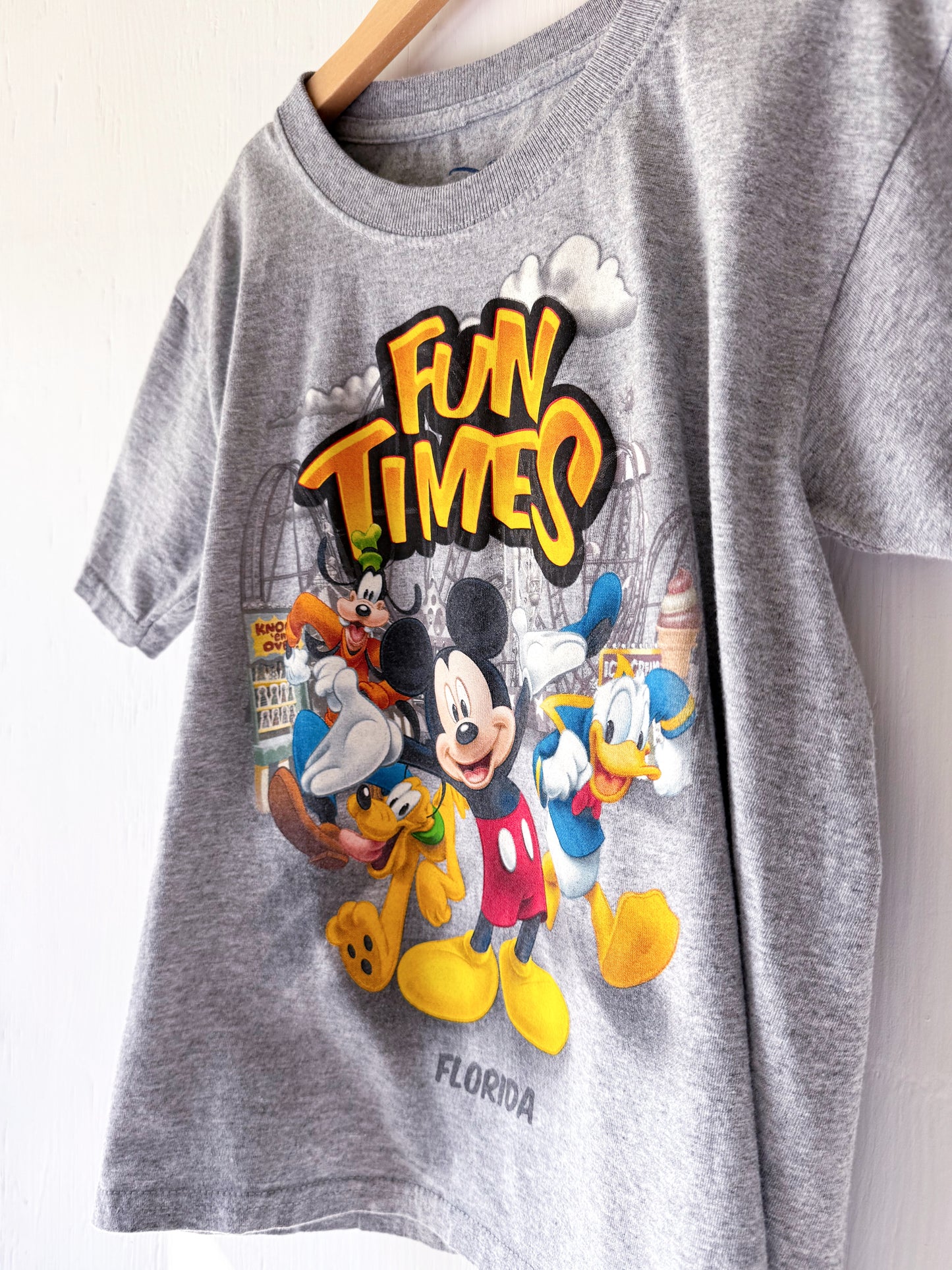 Florida Mickey Attractions Tee - YS (6/7)