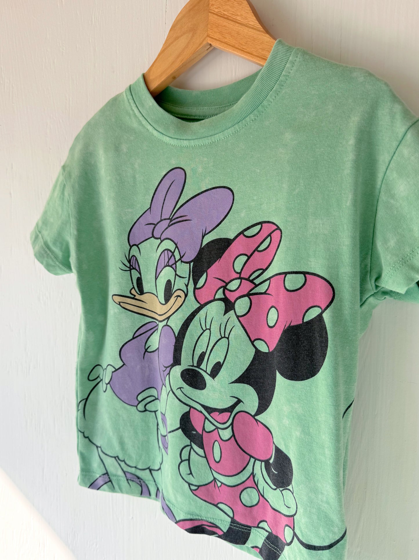 Green Daisy Minnie Tee - 4T