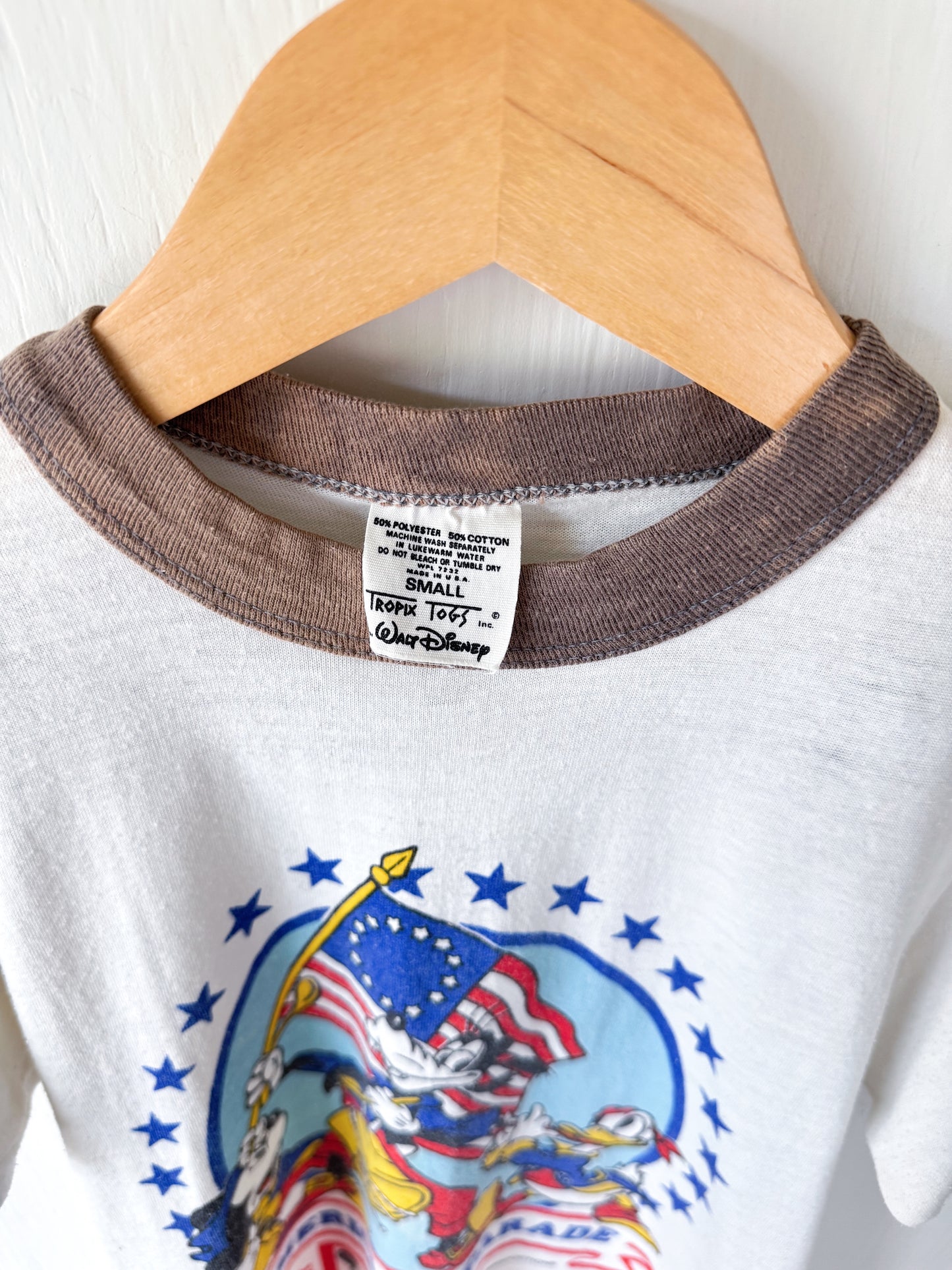 VINTAGE 1976 WDW Bicentennial Tee - YS