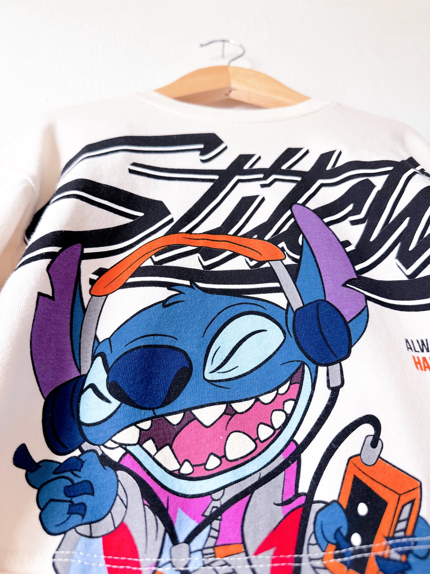 Zara x Disney Stitch Long Sleeve Tee - Y5