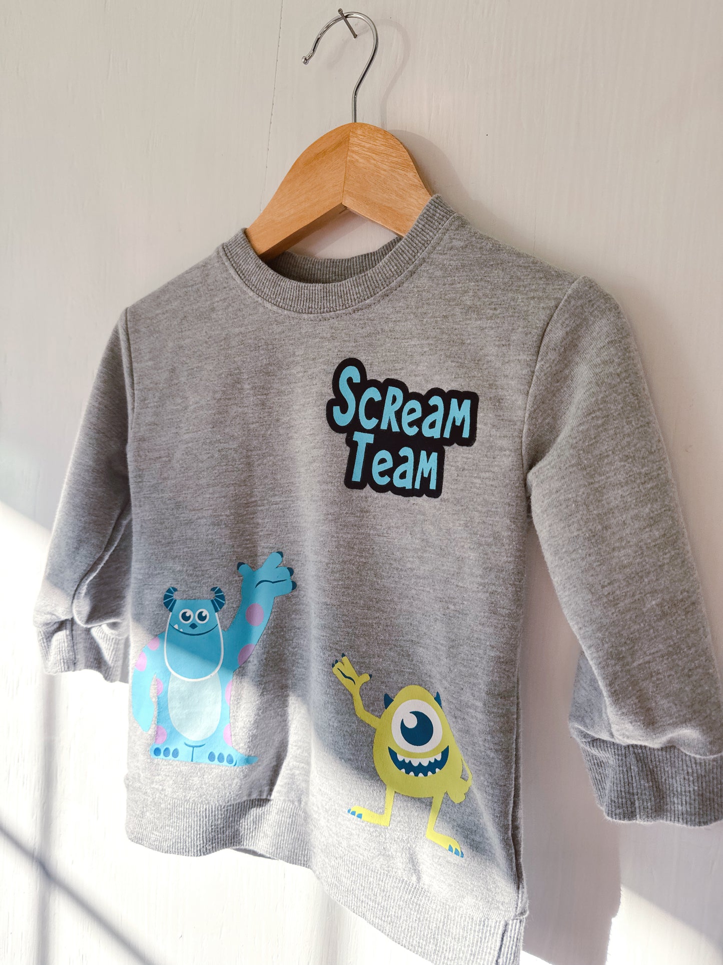 Monster’s Inc Scream Team Sweatshirt - 18M