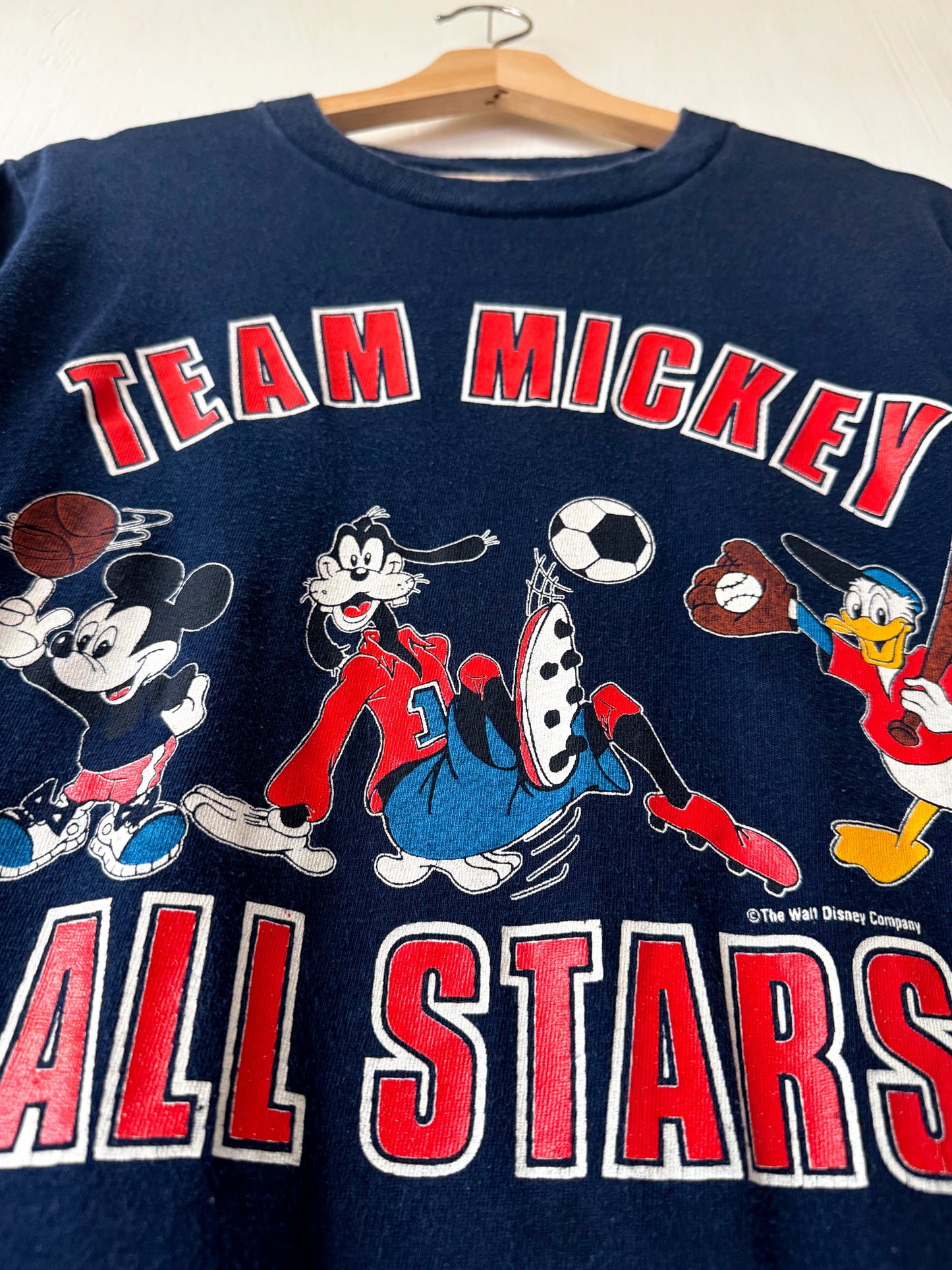 VINTAGE 80’s Team Mickey Tee - S