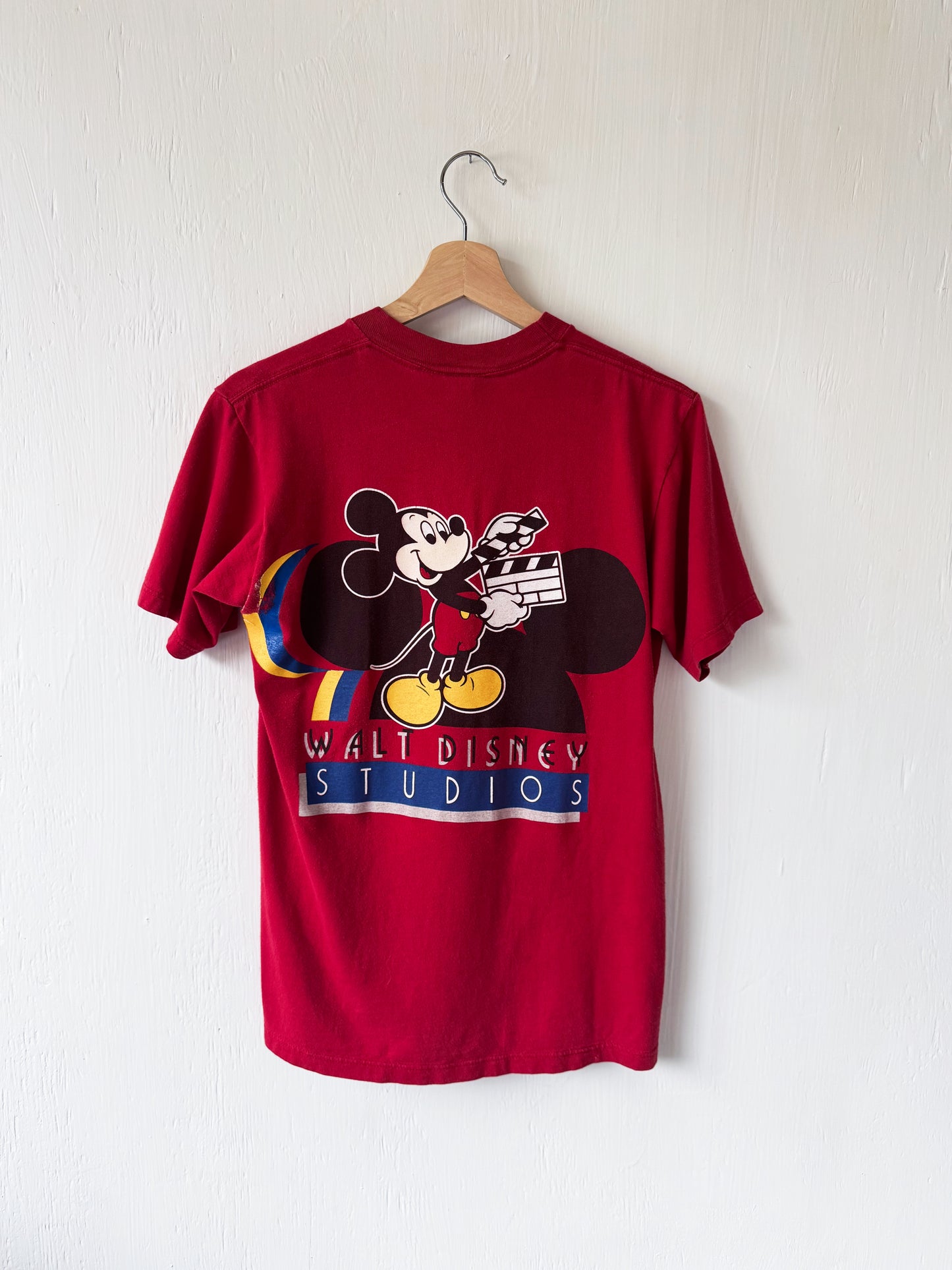 VINTAGE Rare 90’s Walt Disney Studios Front Back Tee - S