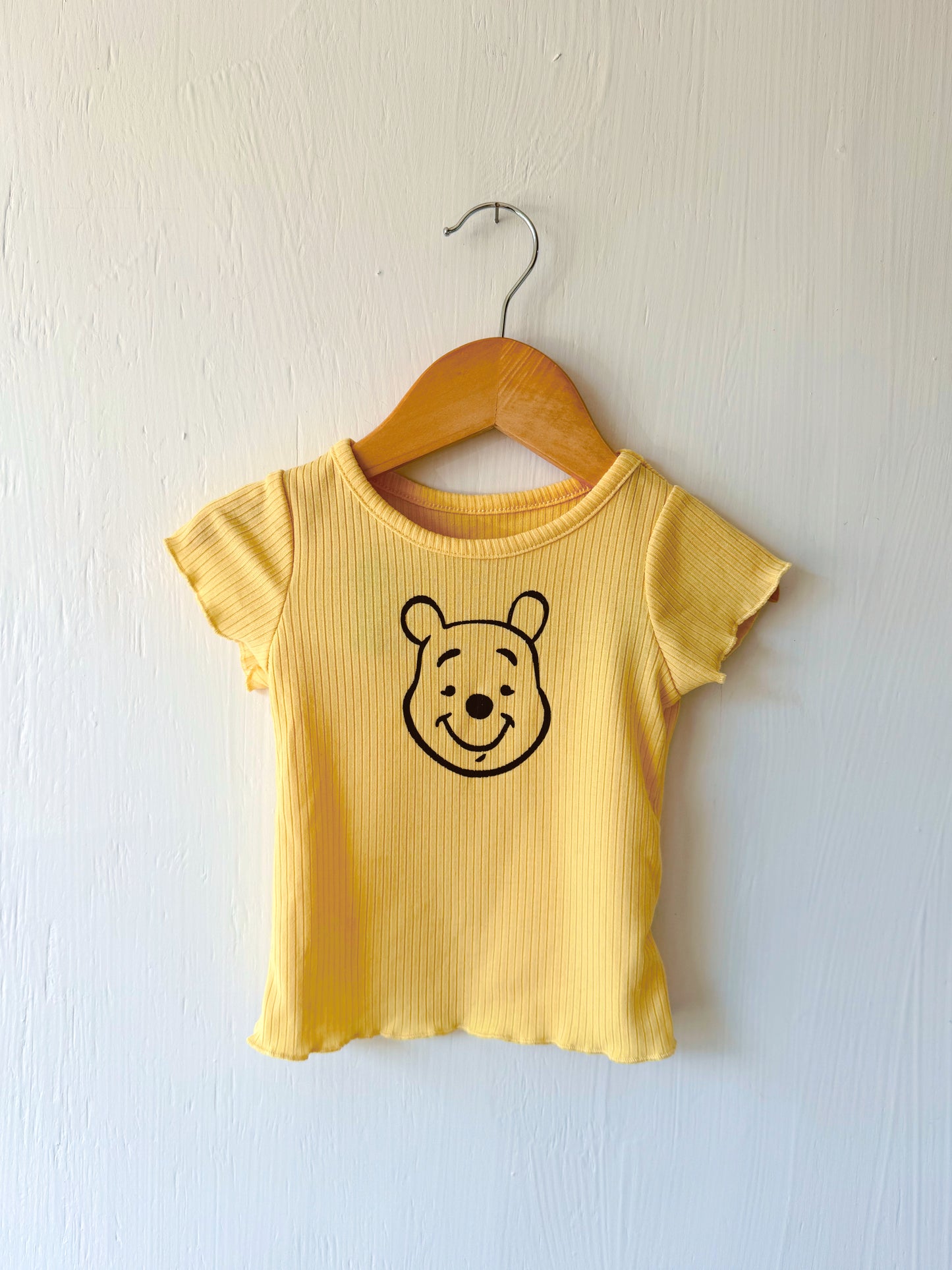 Pooh Ribbed Tee - 12M (up to 2T)