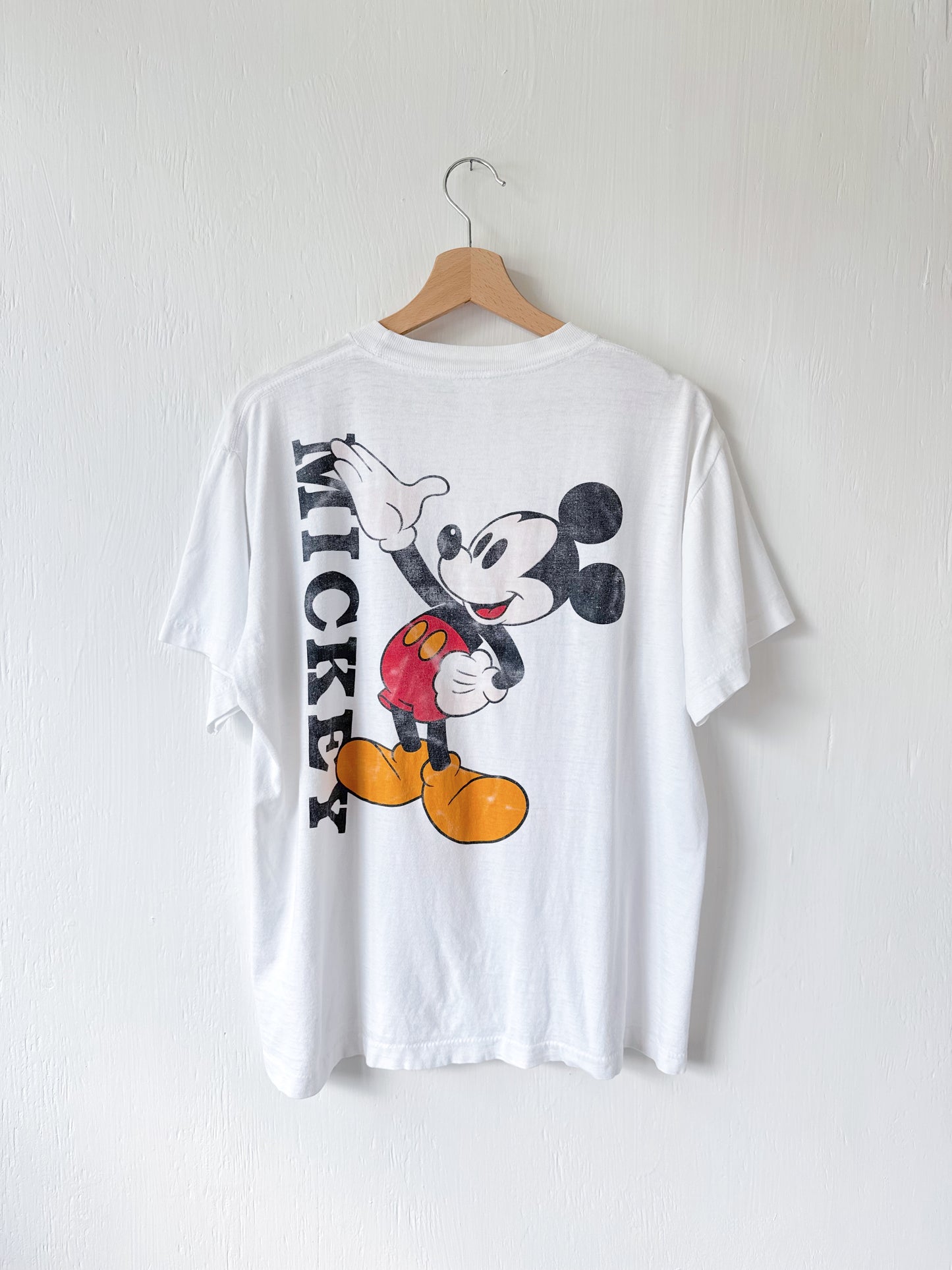 VINTAGE 80’s Front / Back Classic Mickey Tee - XL