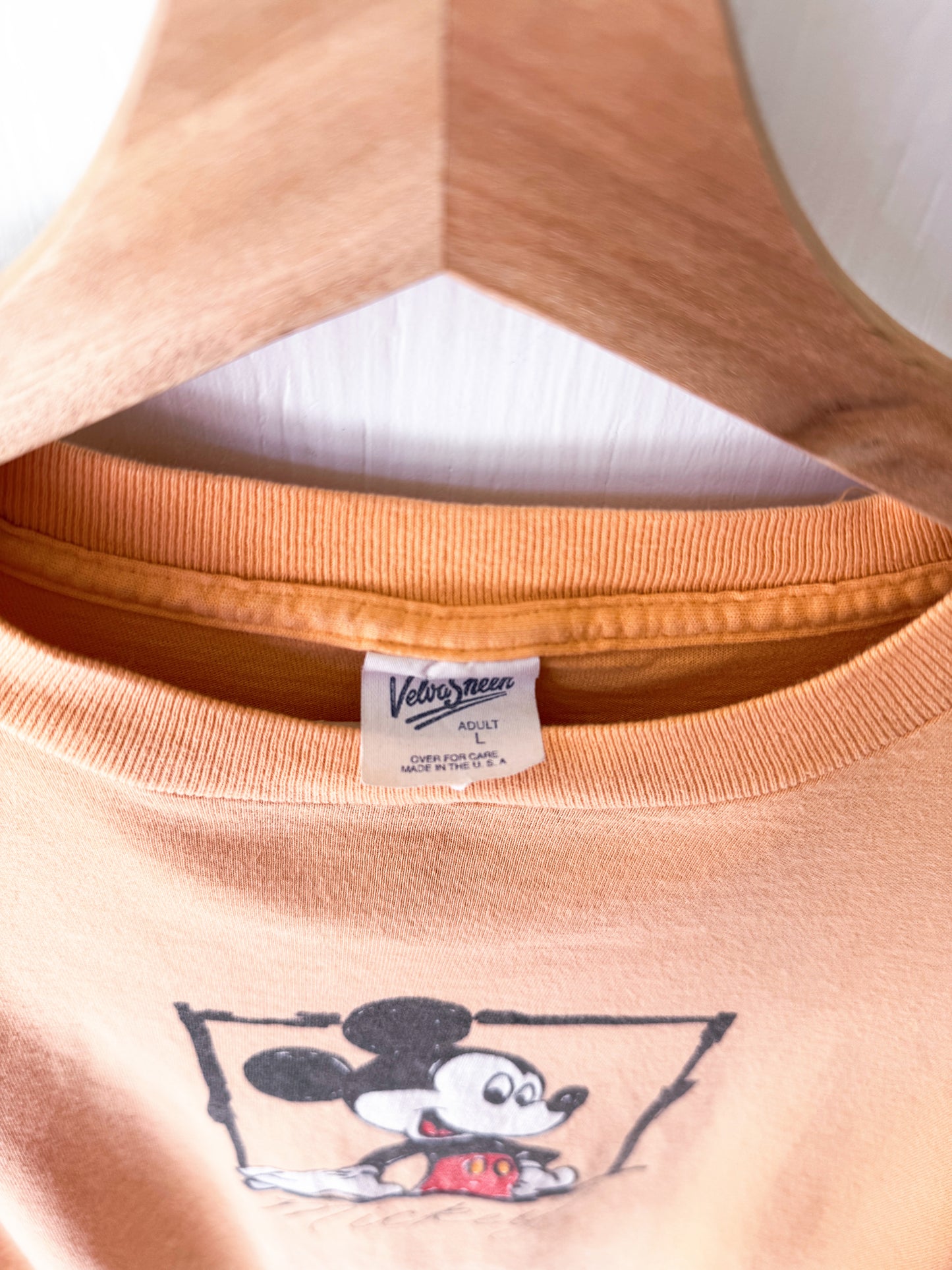 VINTAGE 90’s Classic Mickey Frame Tee - L