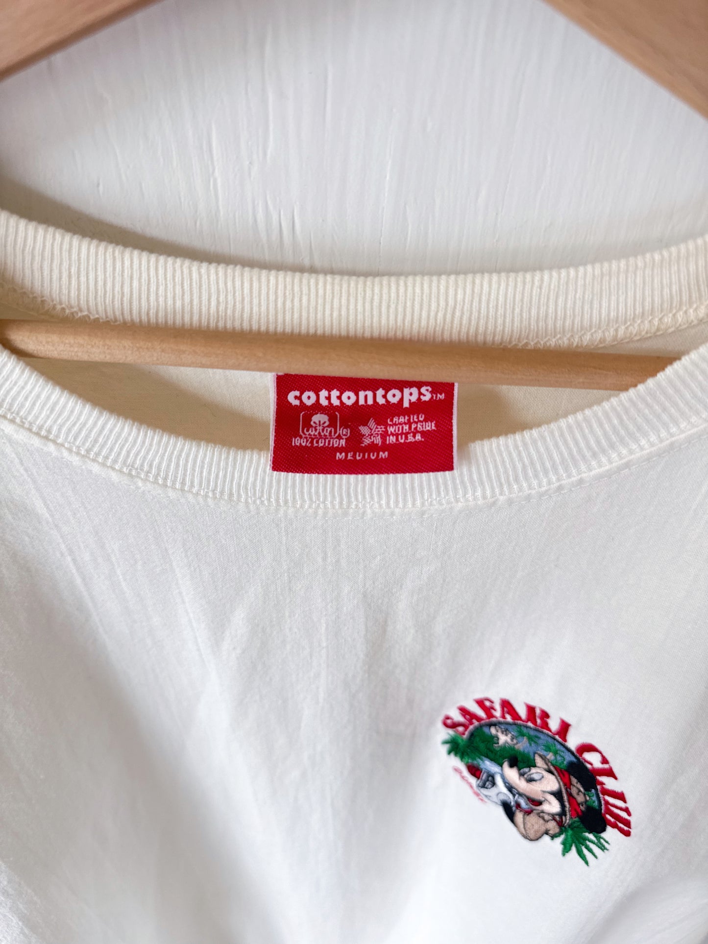 VINTAGE 80’s Rare Safari Club Top - M
