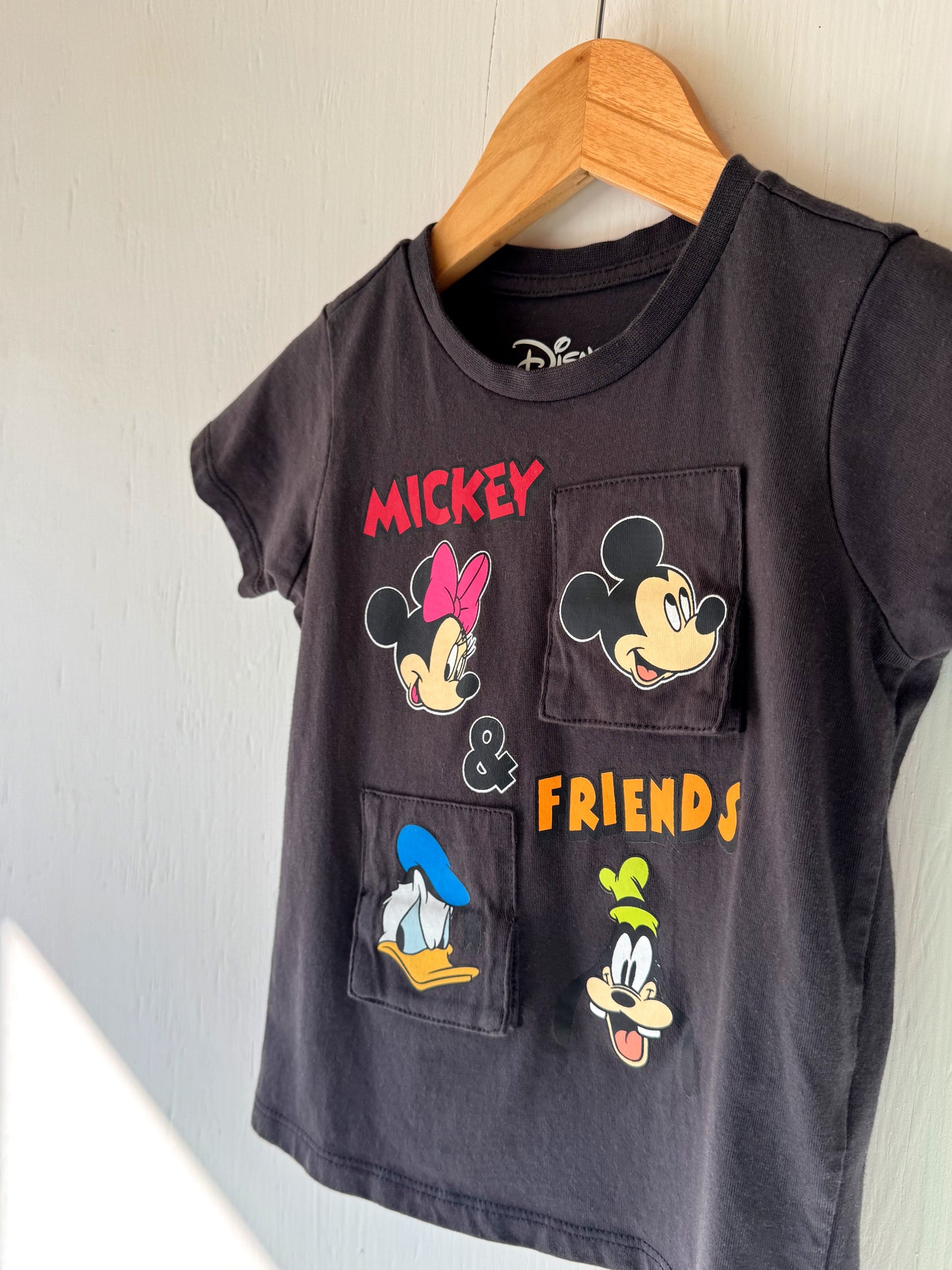 Mickey + Friends Pocket Tee - 2T