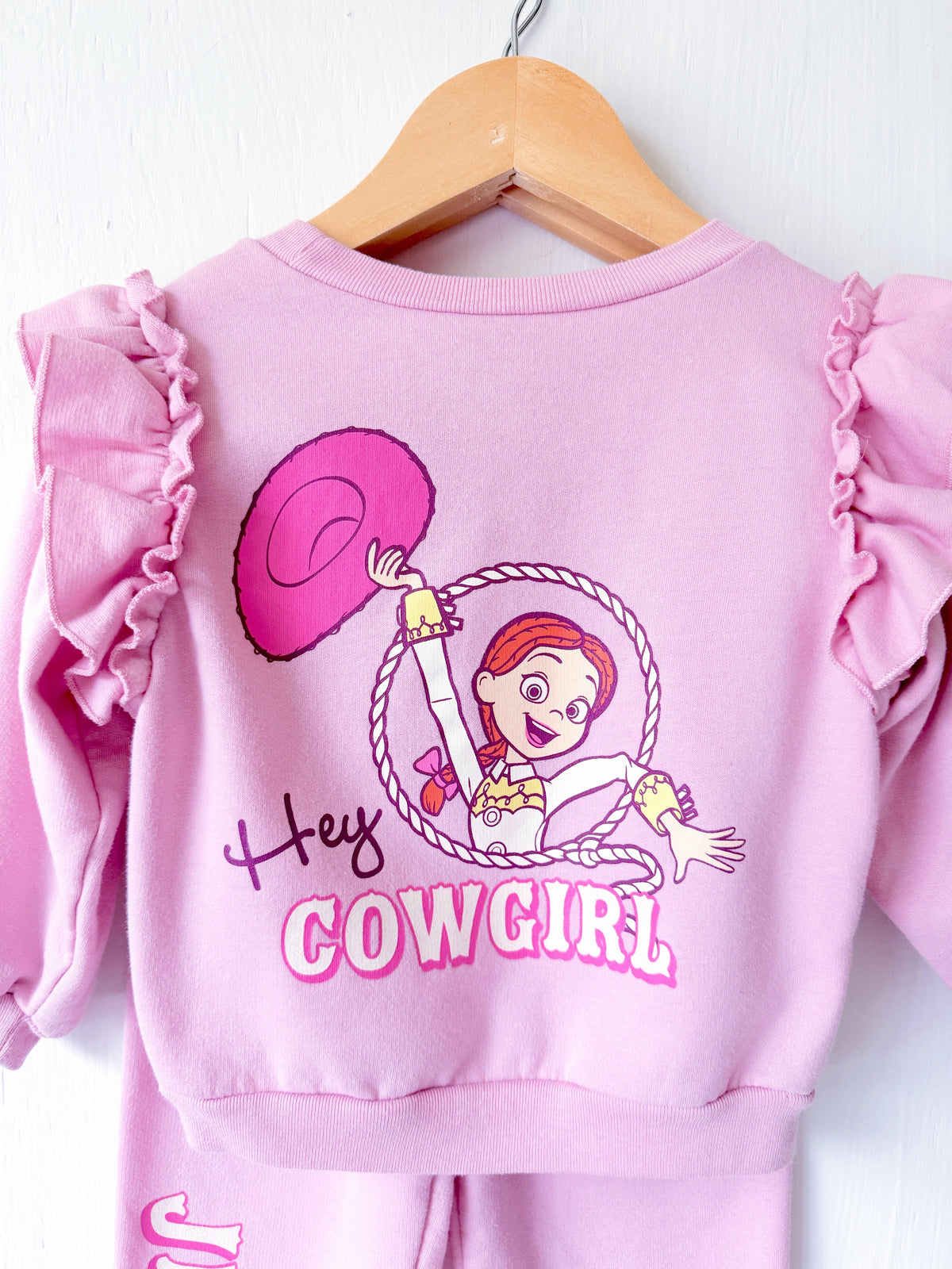 Jessie Ruffle Sweat Set - 24M
