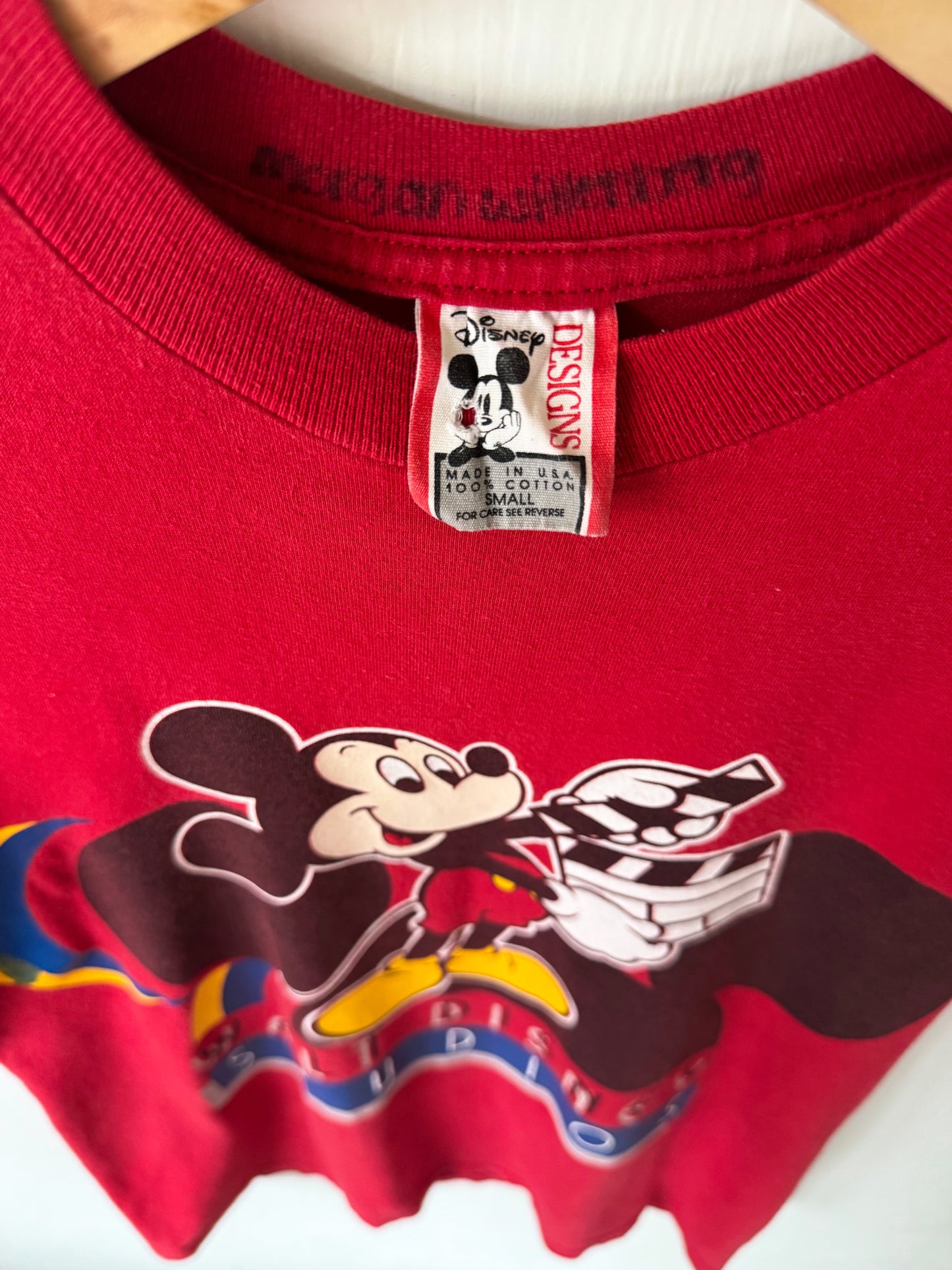 VINTAGE Rare 90’s Walt Disney Studios Front Back Tee - S