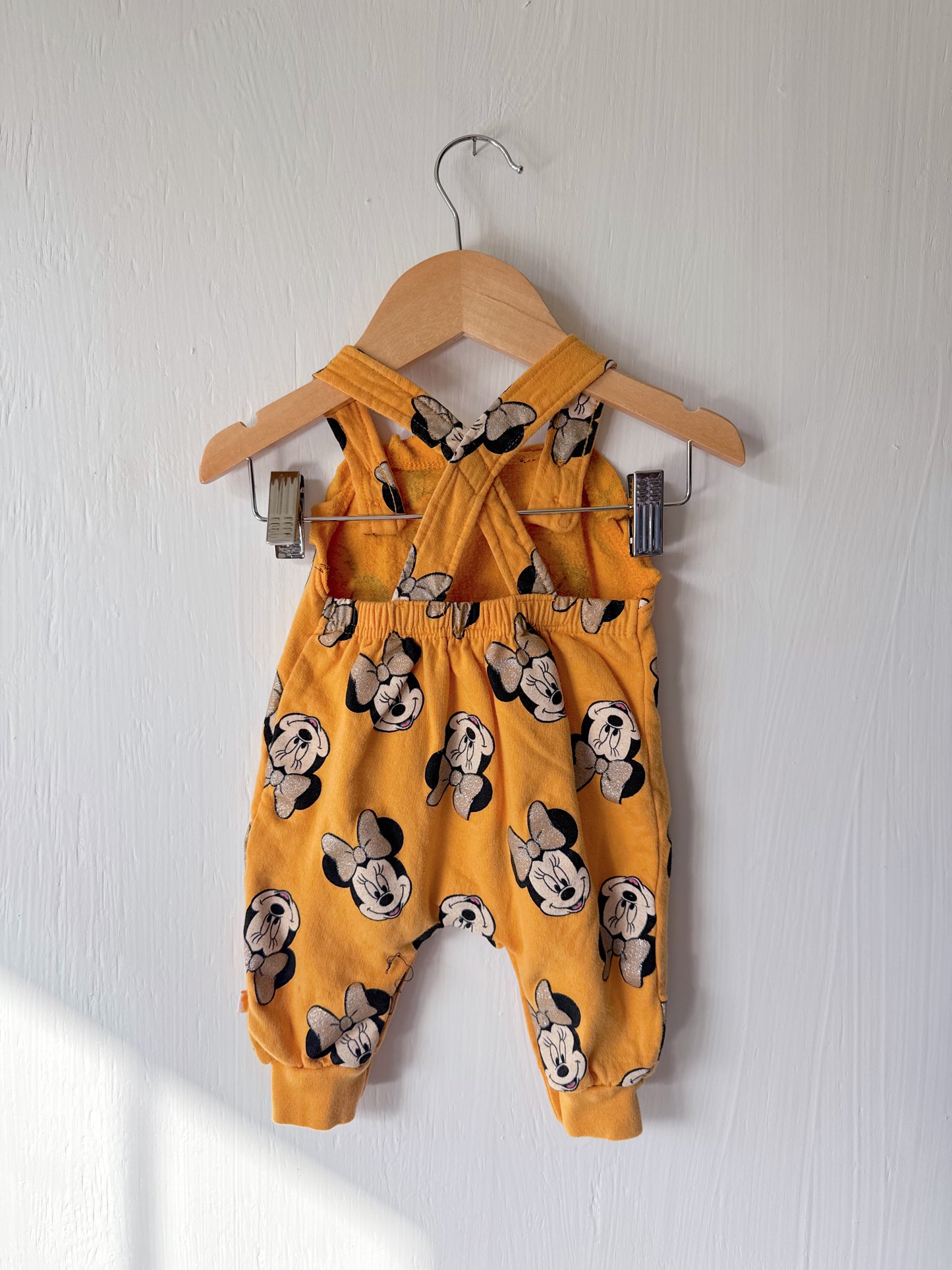 Mustard Metallic Minnie Jumper - 3/6M