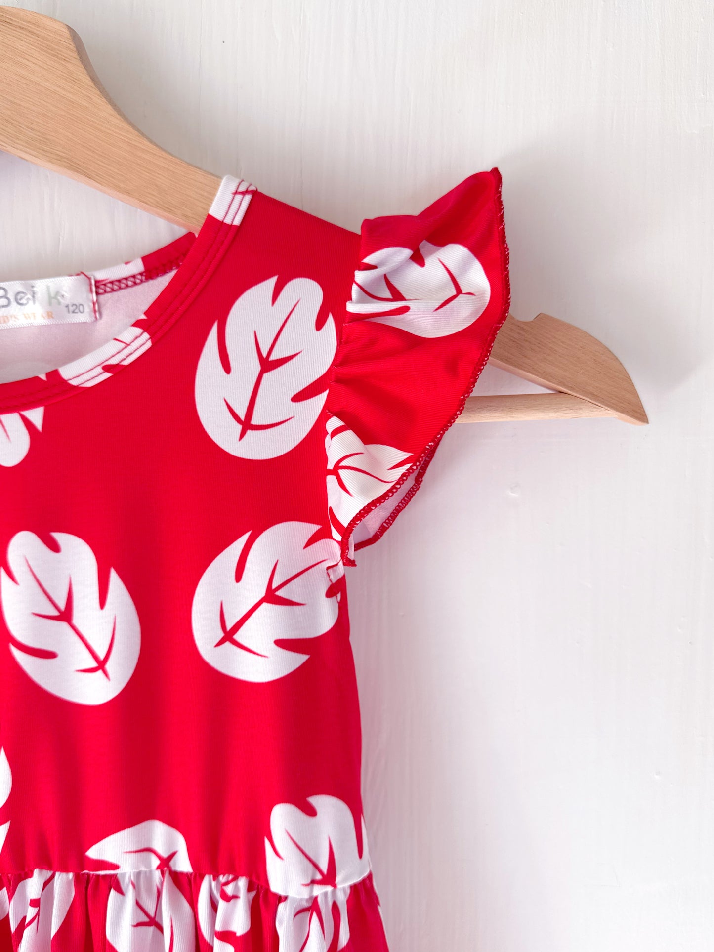 Lilo Flutter Sleeve Dress - 5/6T