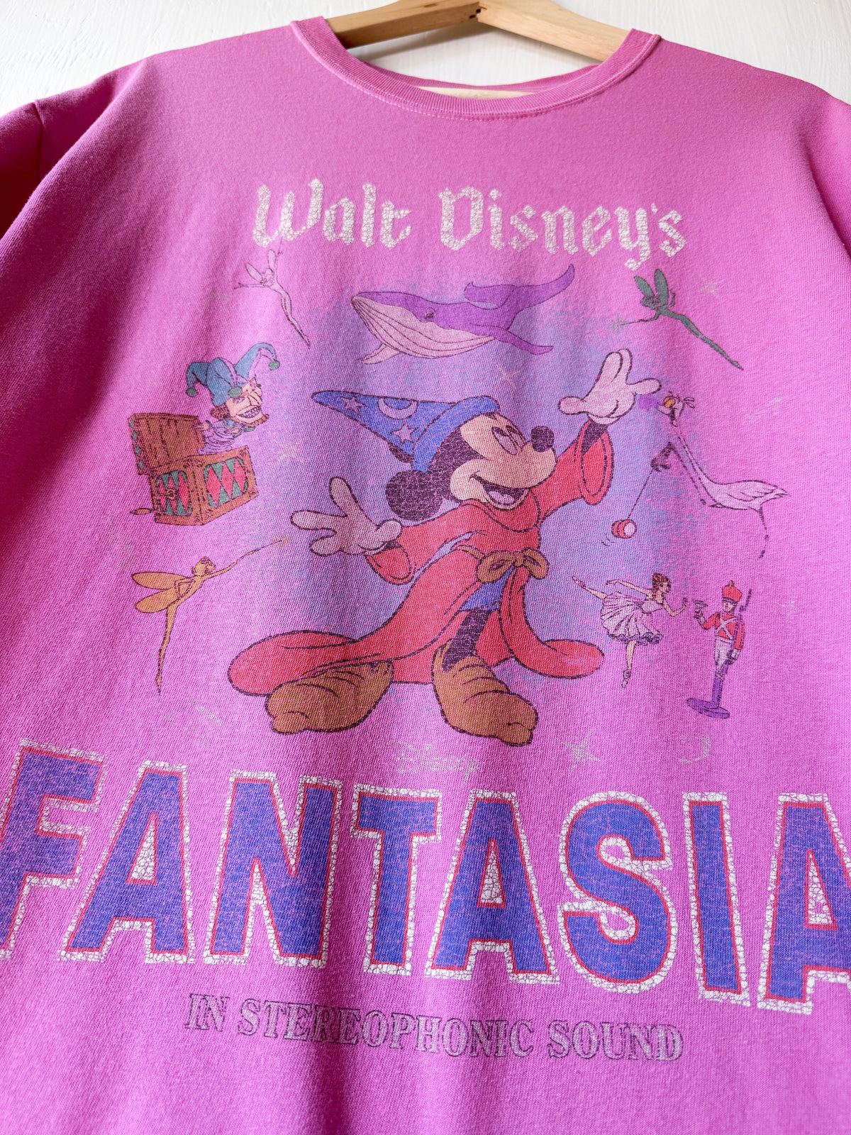 Retro Fantasia Mickey Tee - L