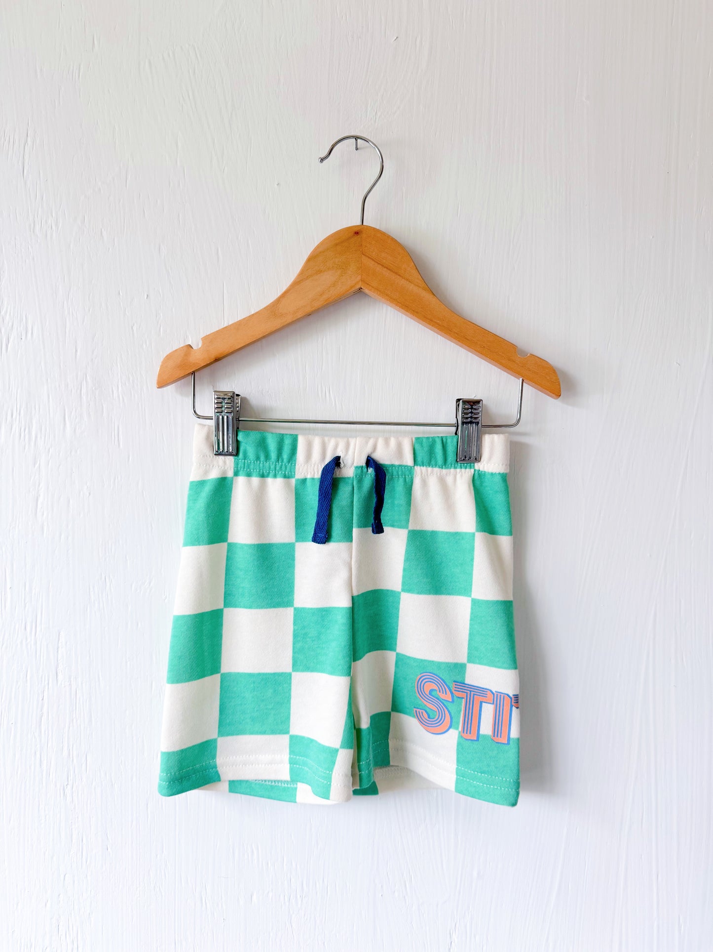 NEW Stitch Green Checkered Set - 24M