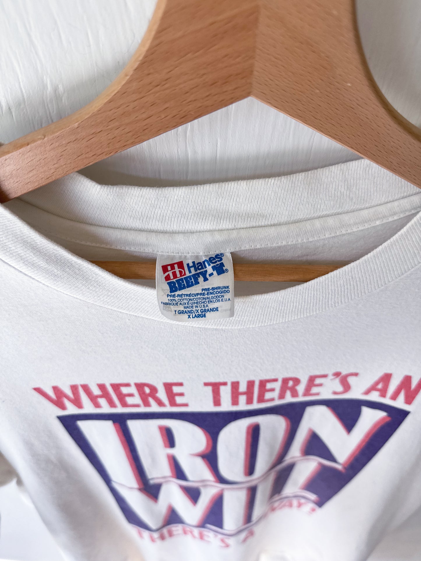 VINTAGE 1994 Iron Will Promo Tee - XL
