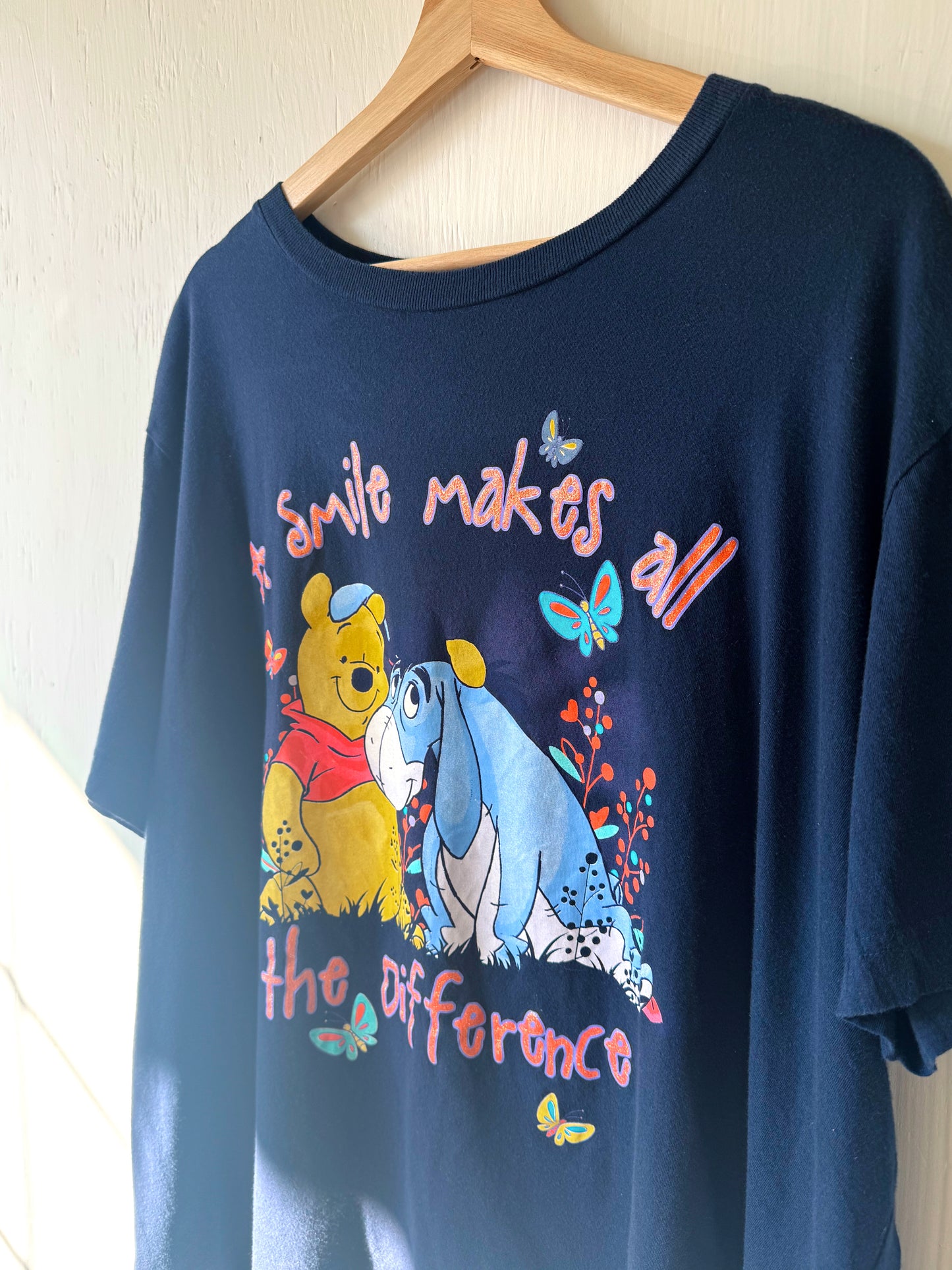 Spring Pooh Butterflies Tee - 2X