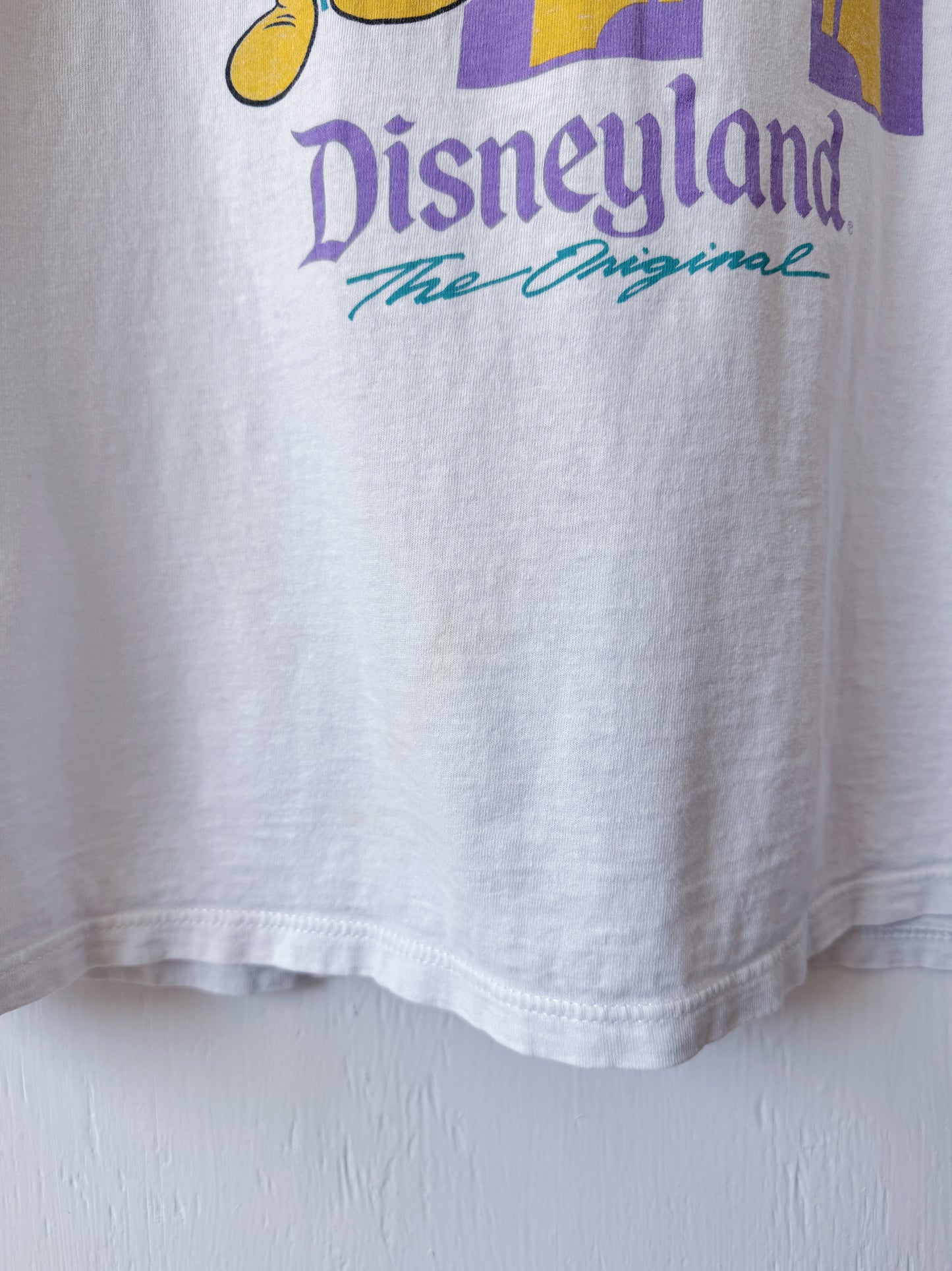 VINTAGE 90’s Disneyland ‘The Original’ Castle Tee - XL
