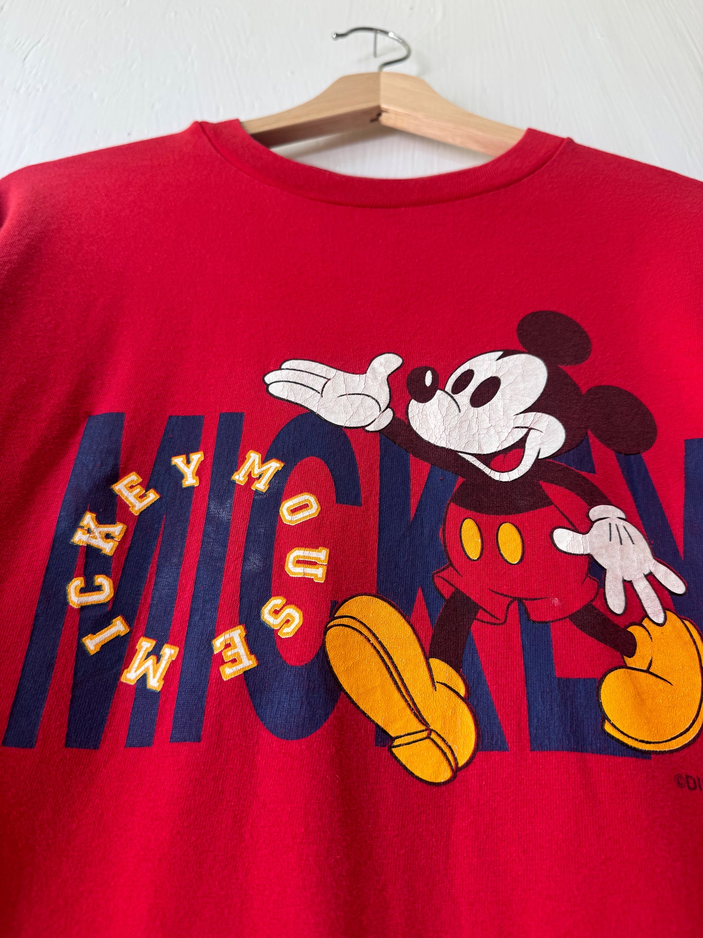 VINTAGE 90’s Classic Mickey Tee - L
