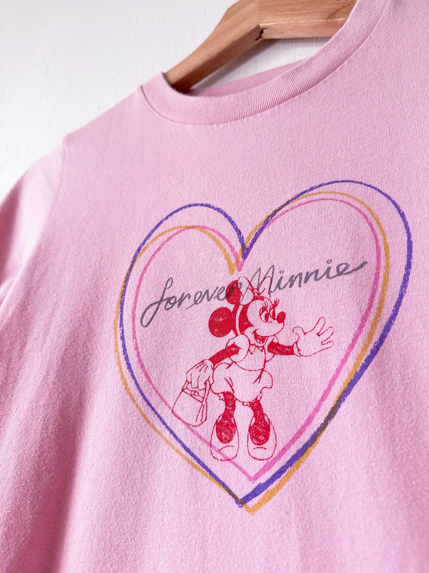 Forever Minnie Heart Tee - Y7/8