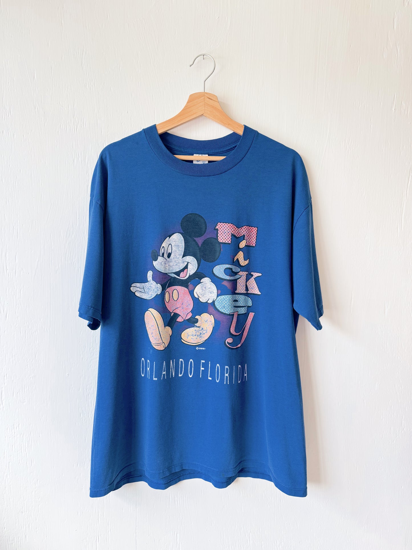 VINTAGE 90’s Velva Sheen Mickey Orlando Tee - XL