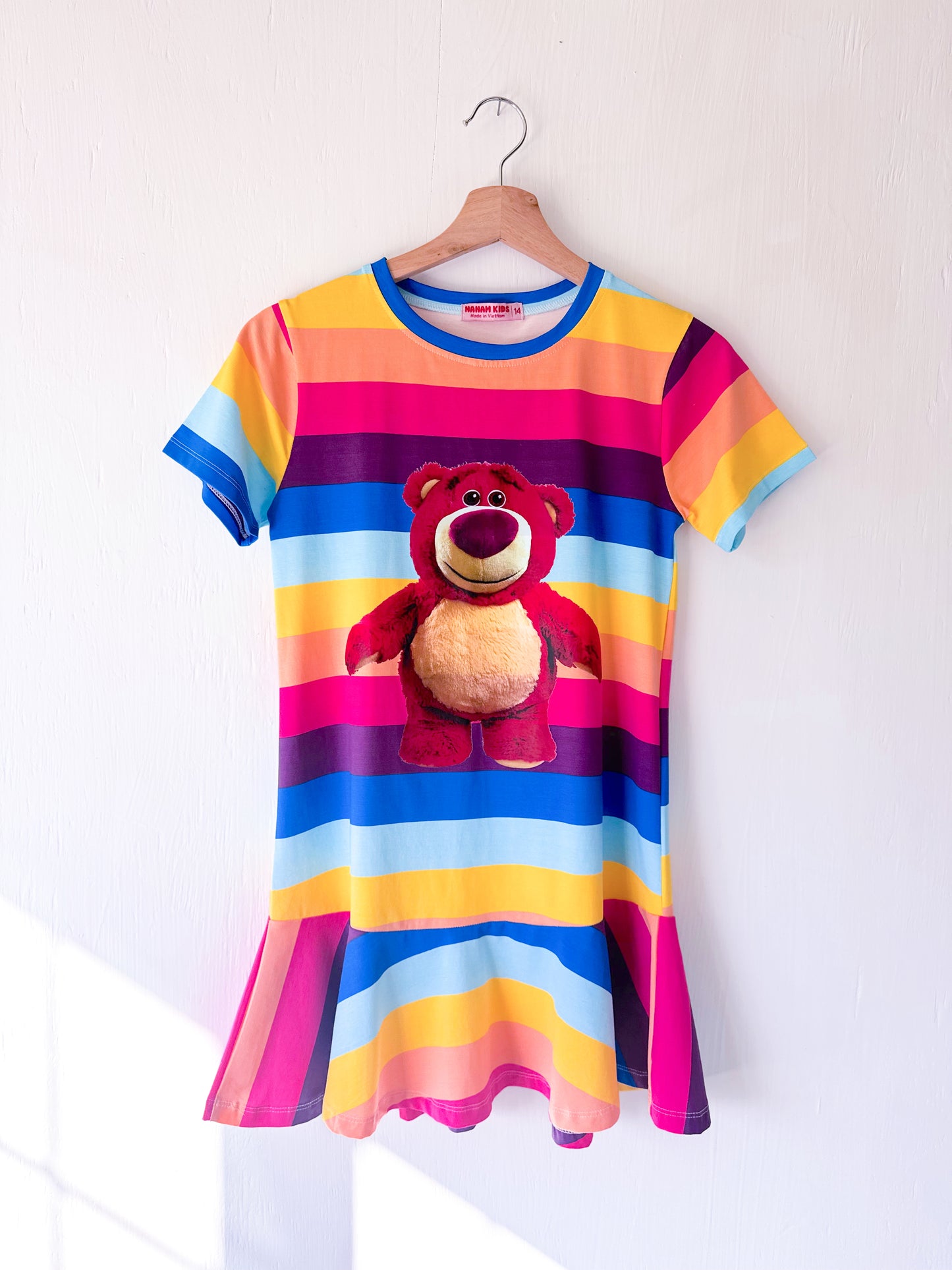 Lotso Striped Dress - Y14