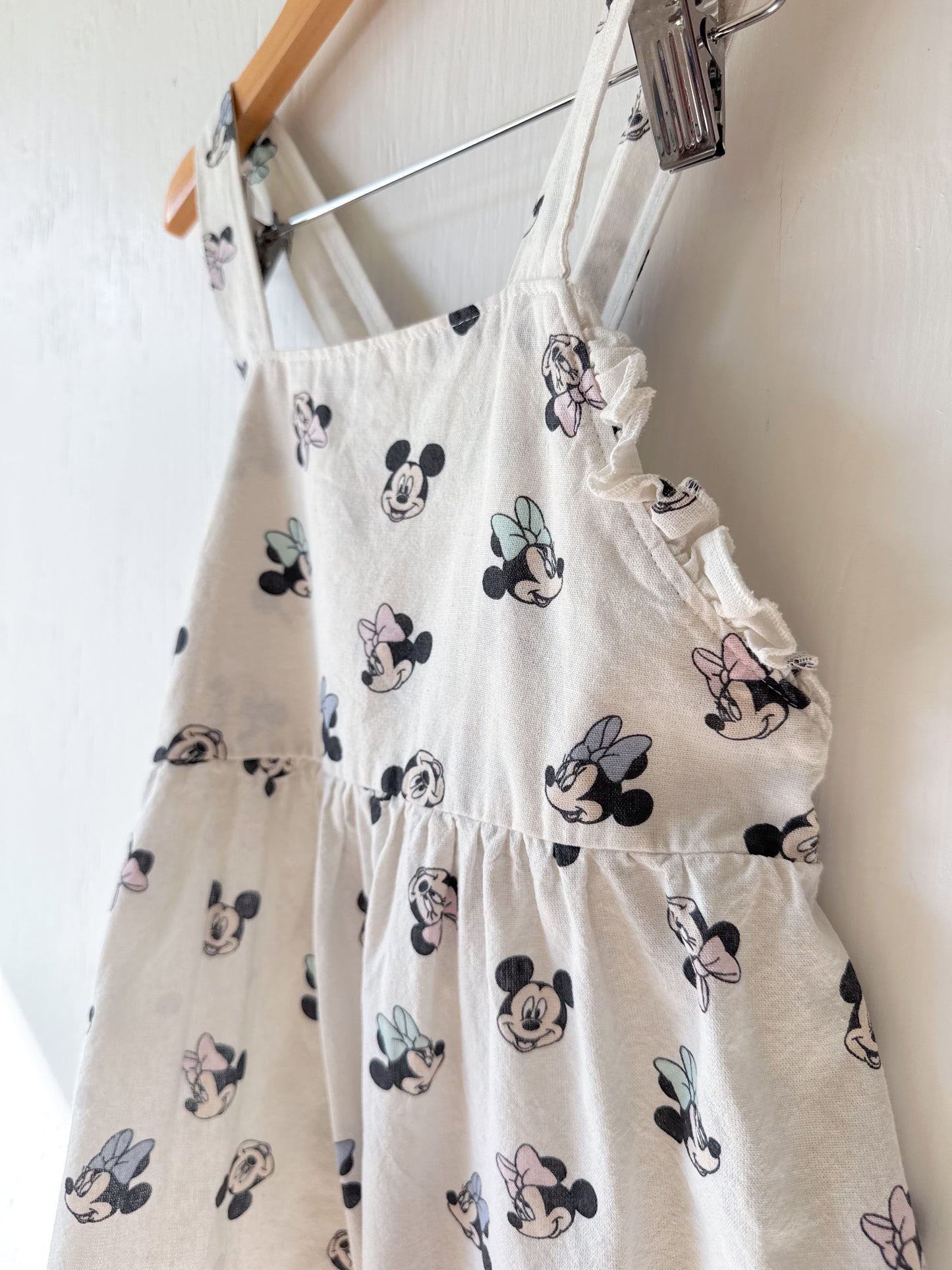 Mickey + Minnie Ruffle Polka Dot Dress - Y6