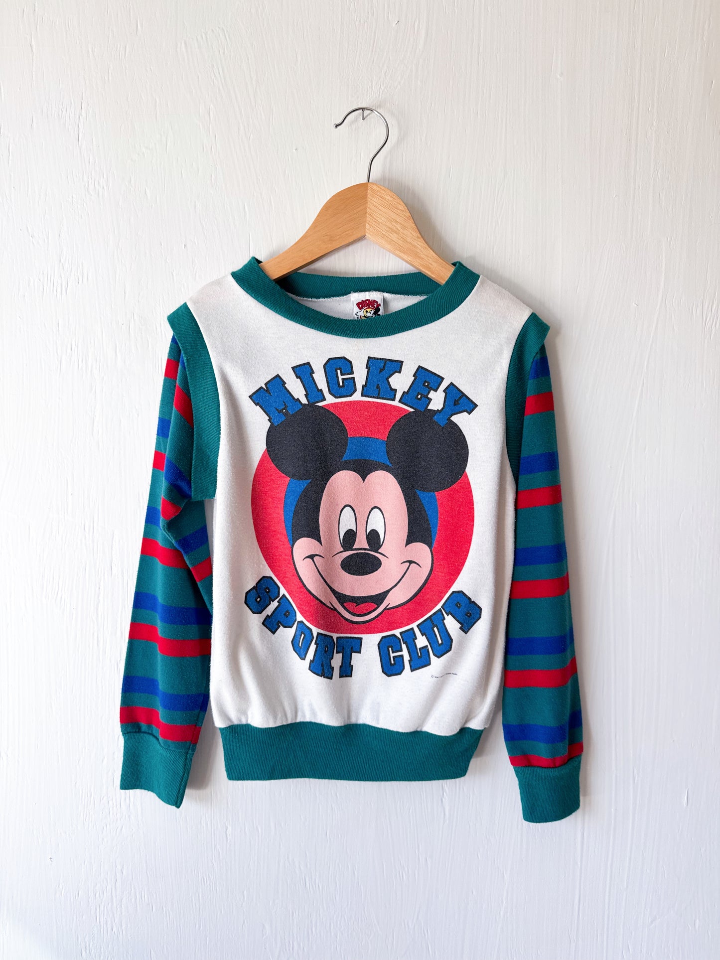VINTAGE 80’s Mickey Sport Club Light Crewneck - Y5/6