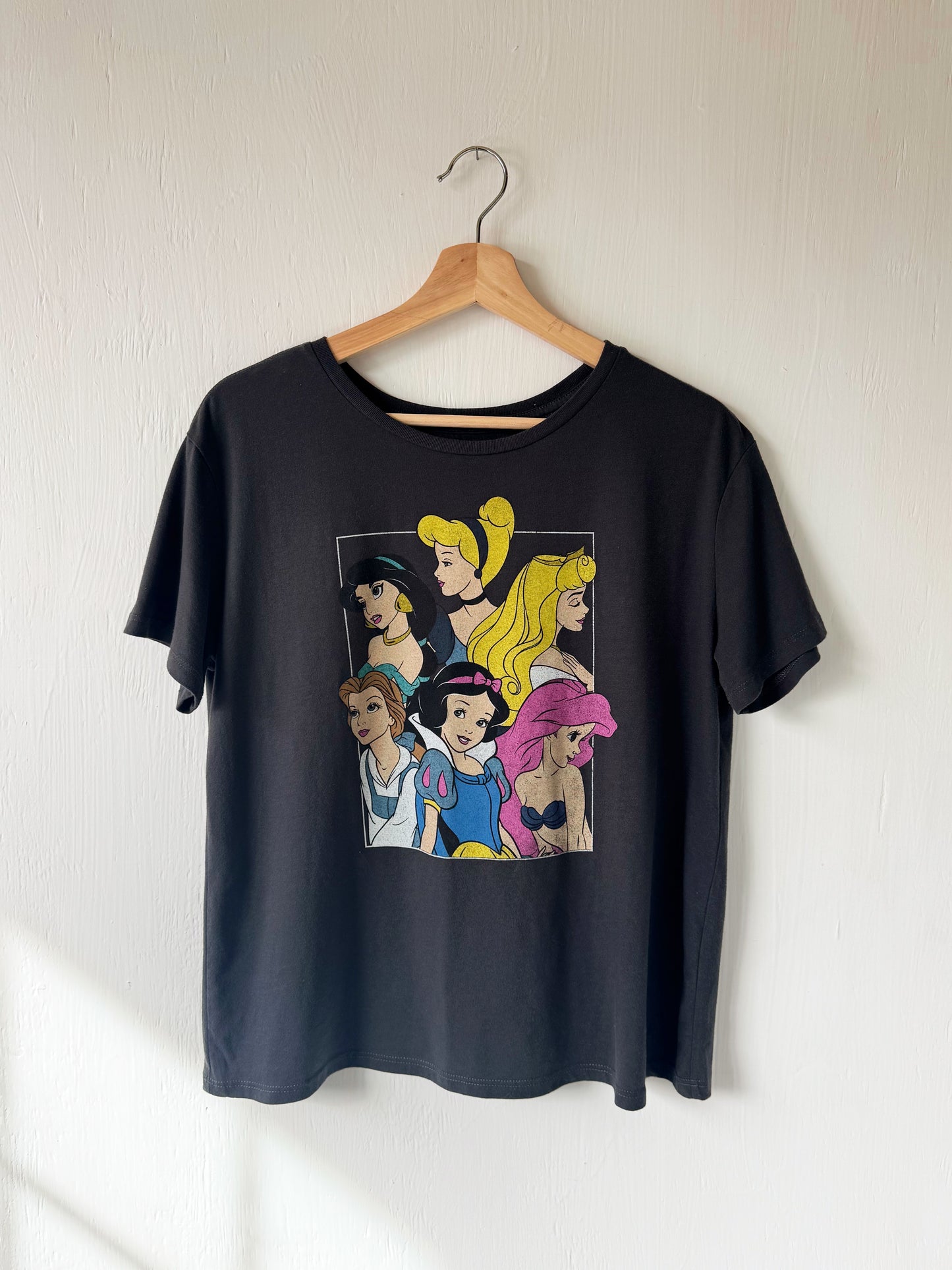 Boxy Charcoal Princess Tee - XL
