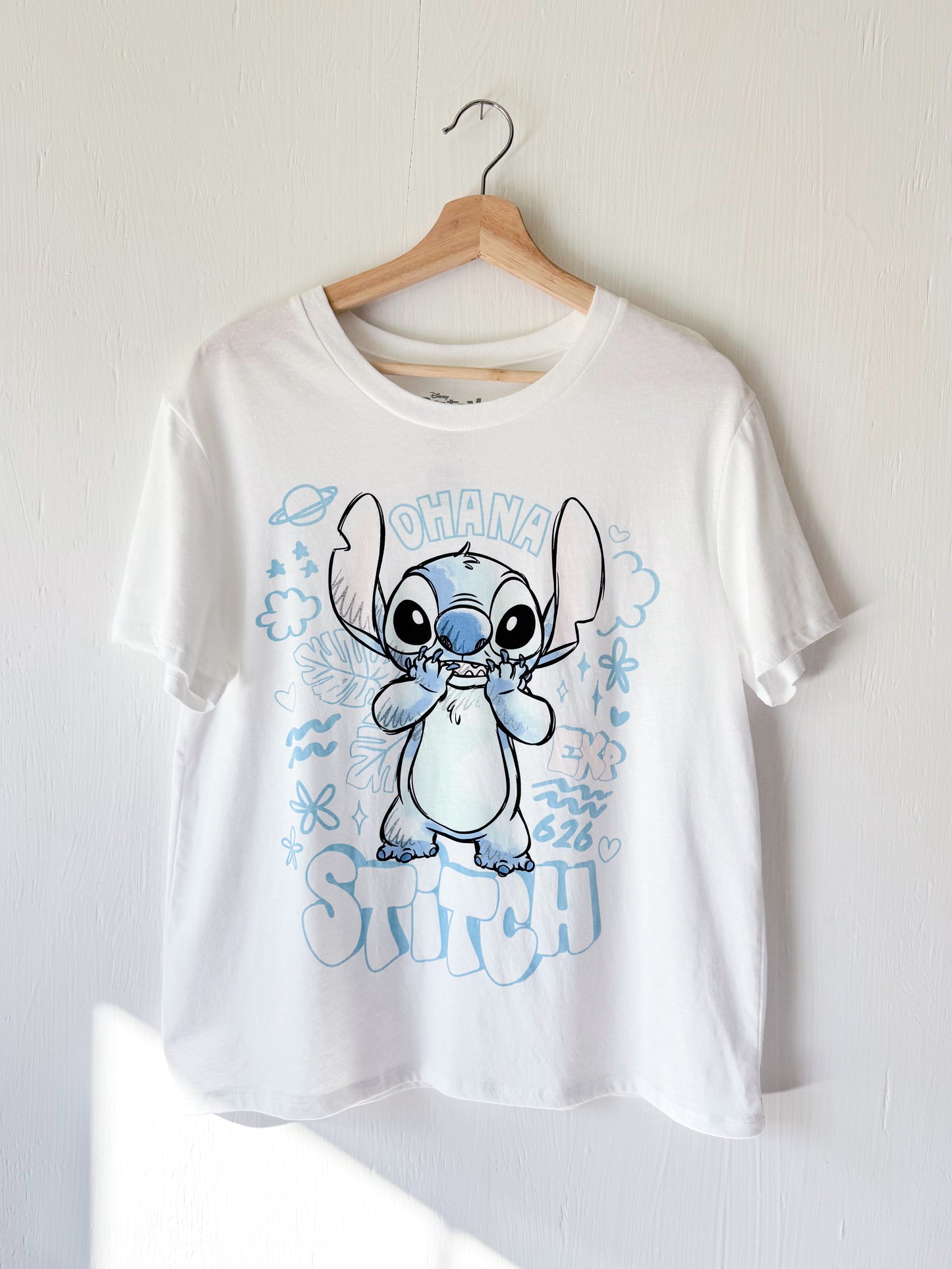 NEW Stitch Neutral Ohana Tee - L