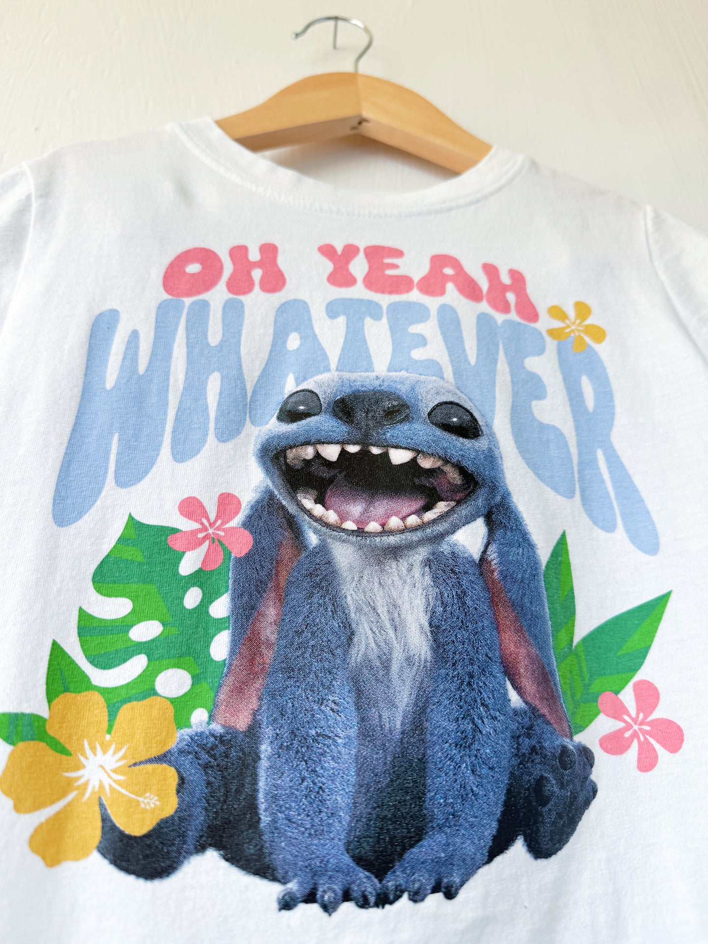 “Whatever” Stitch Tee - YS (6/6X)