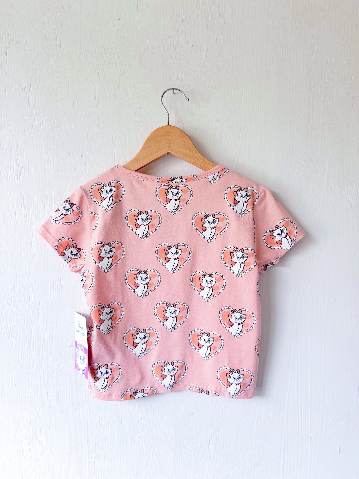 NEW Aristocats Print Top - Y10/12