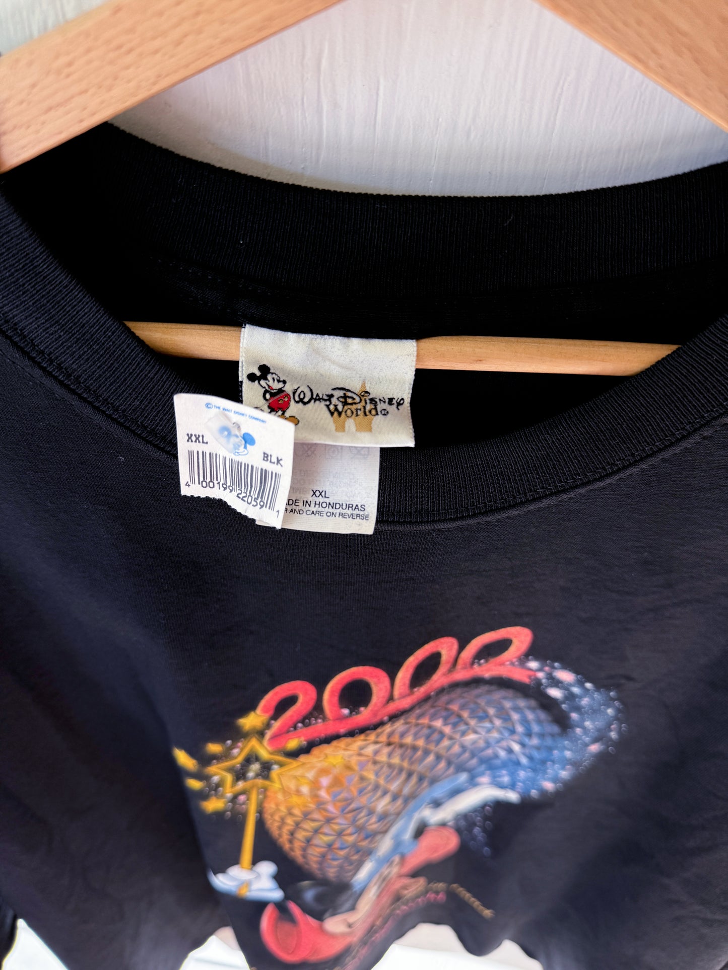 VINTAGE (new) Epcot 2000 Sorcerer Mickey Tee - 2X