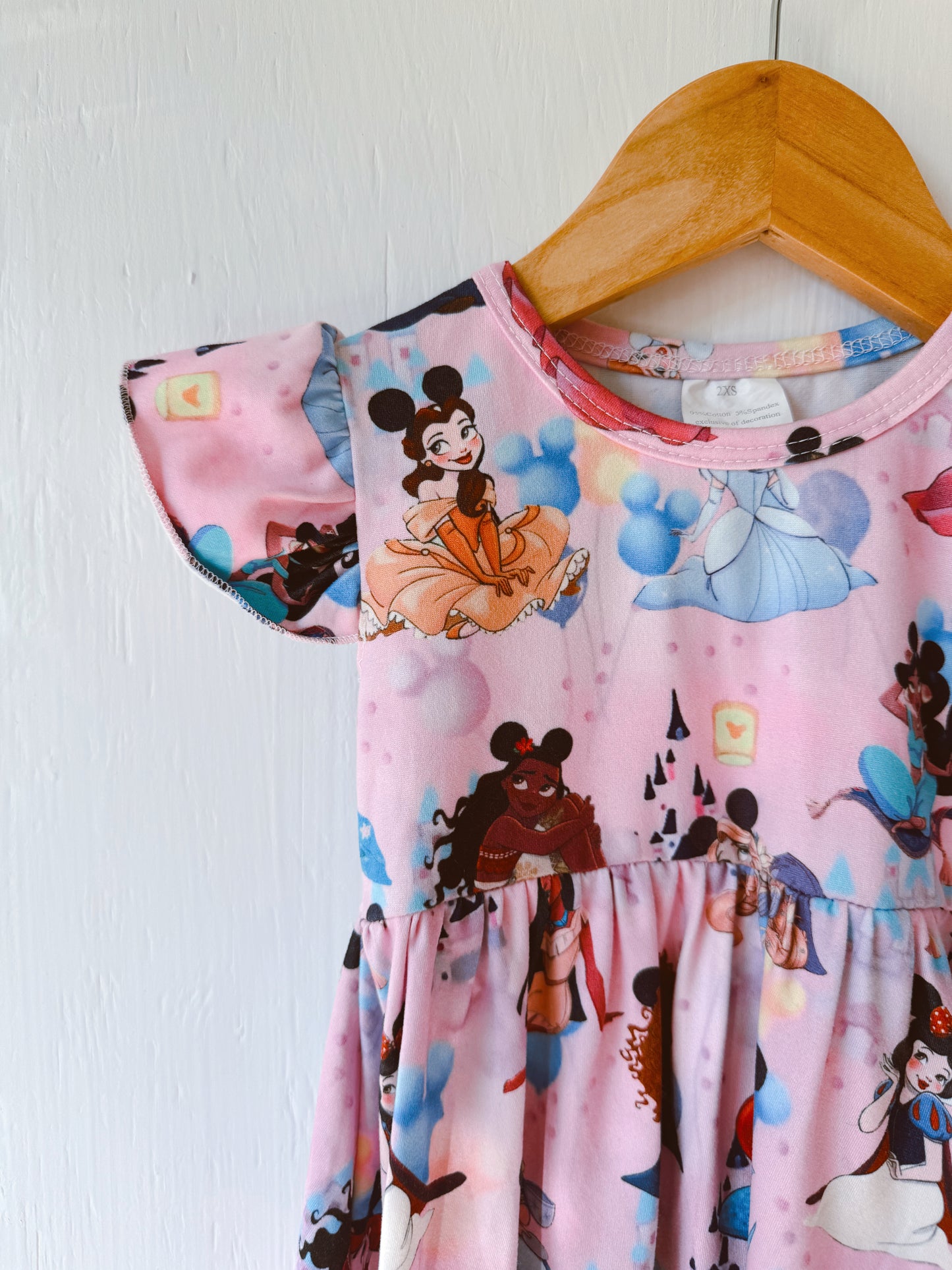 Princess Mickey Ears Flutter Dress - 2XS / 3T