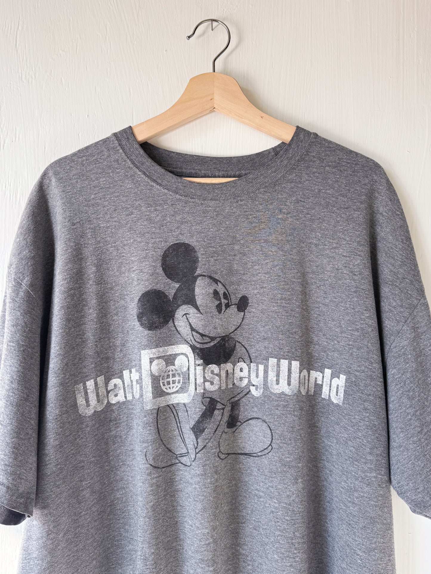 Disney Parks WDW Classic Grey Tee - 2X