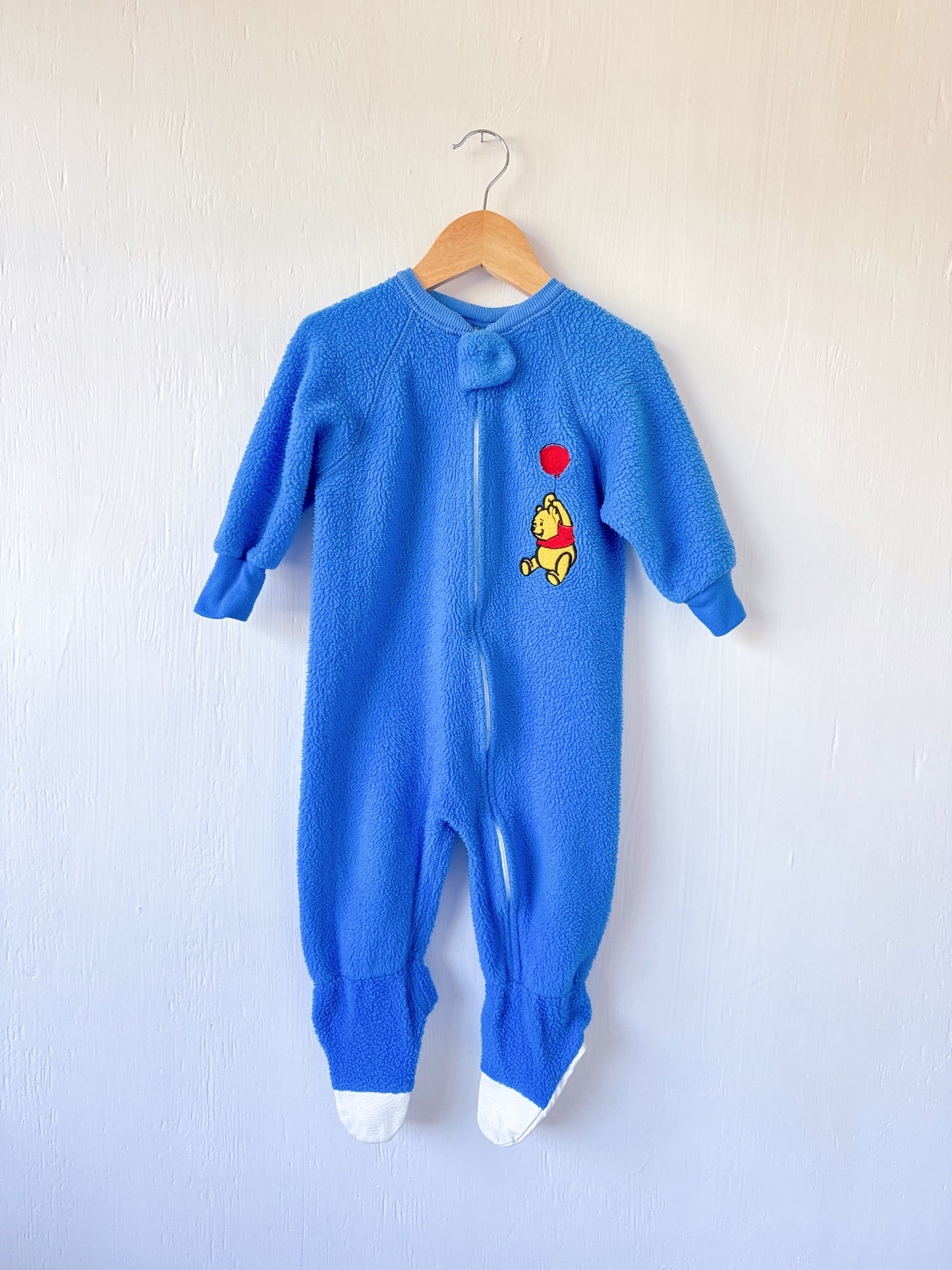 VINTAGE 80’s Pooh Footie PJ’s - 2T