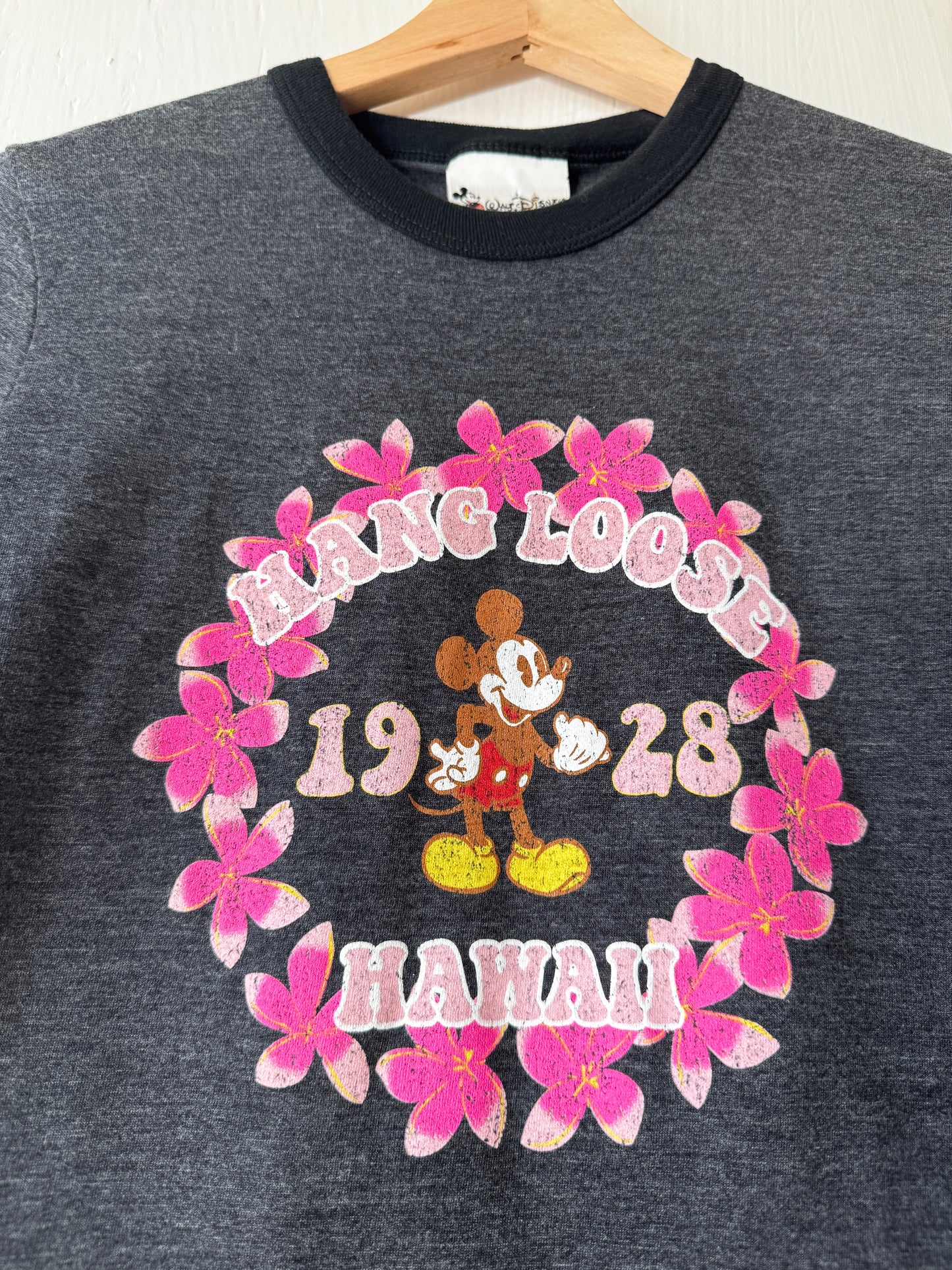 VINTAGE 00’s Hawaiian Mickey Ringer Tee - M