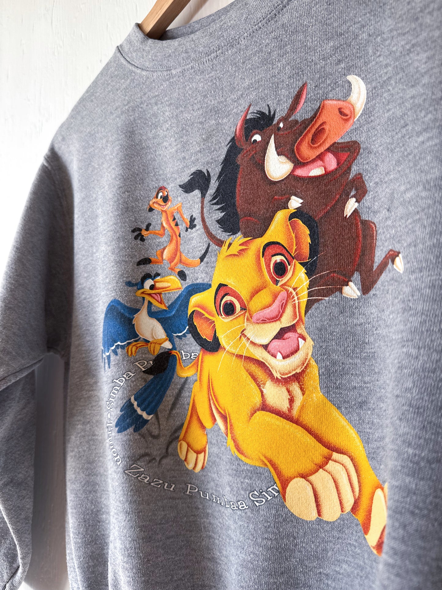 VINTAGE Rare 90’s Disney Store Lion King Crewneck - YM (7/8)