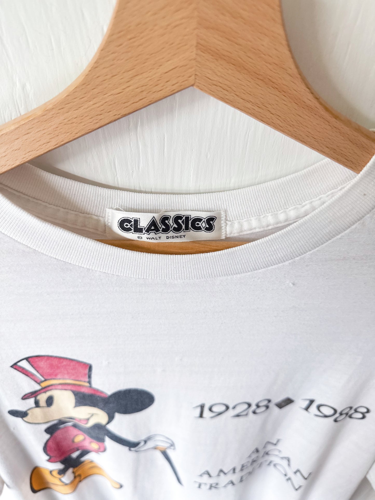 VINTAGE 1988 American Classic Mickey Tee - XL