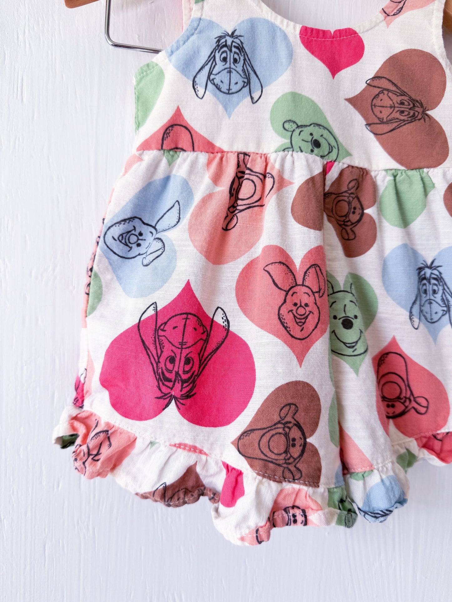 Pooh Multicolor Hearts Jumper - 0/3M