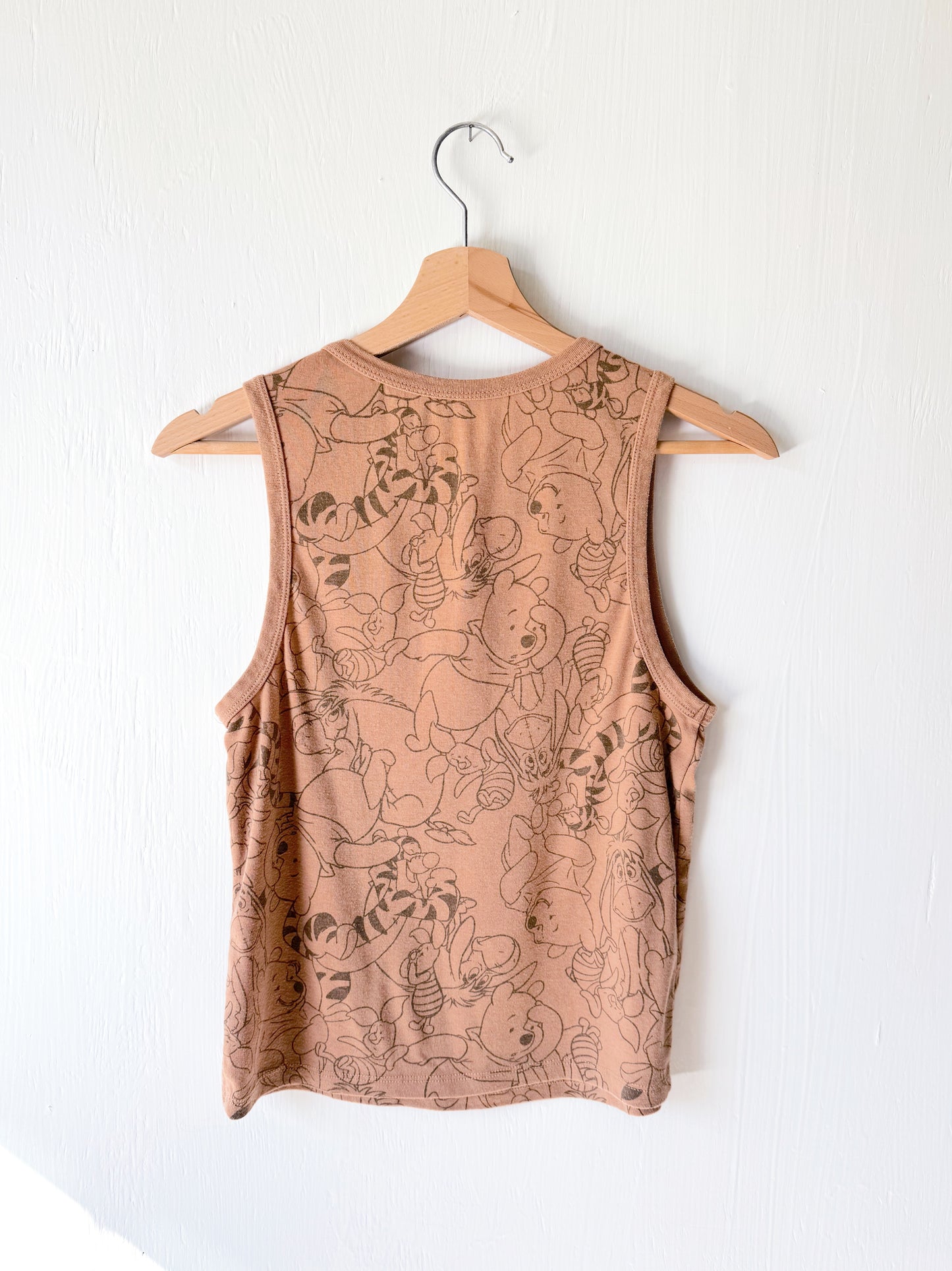 Embroidered Pooh Tank - M