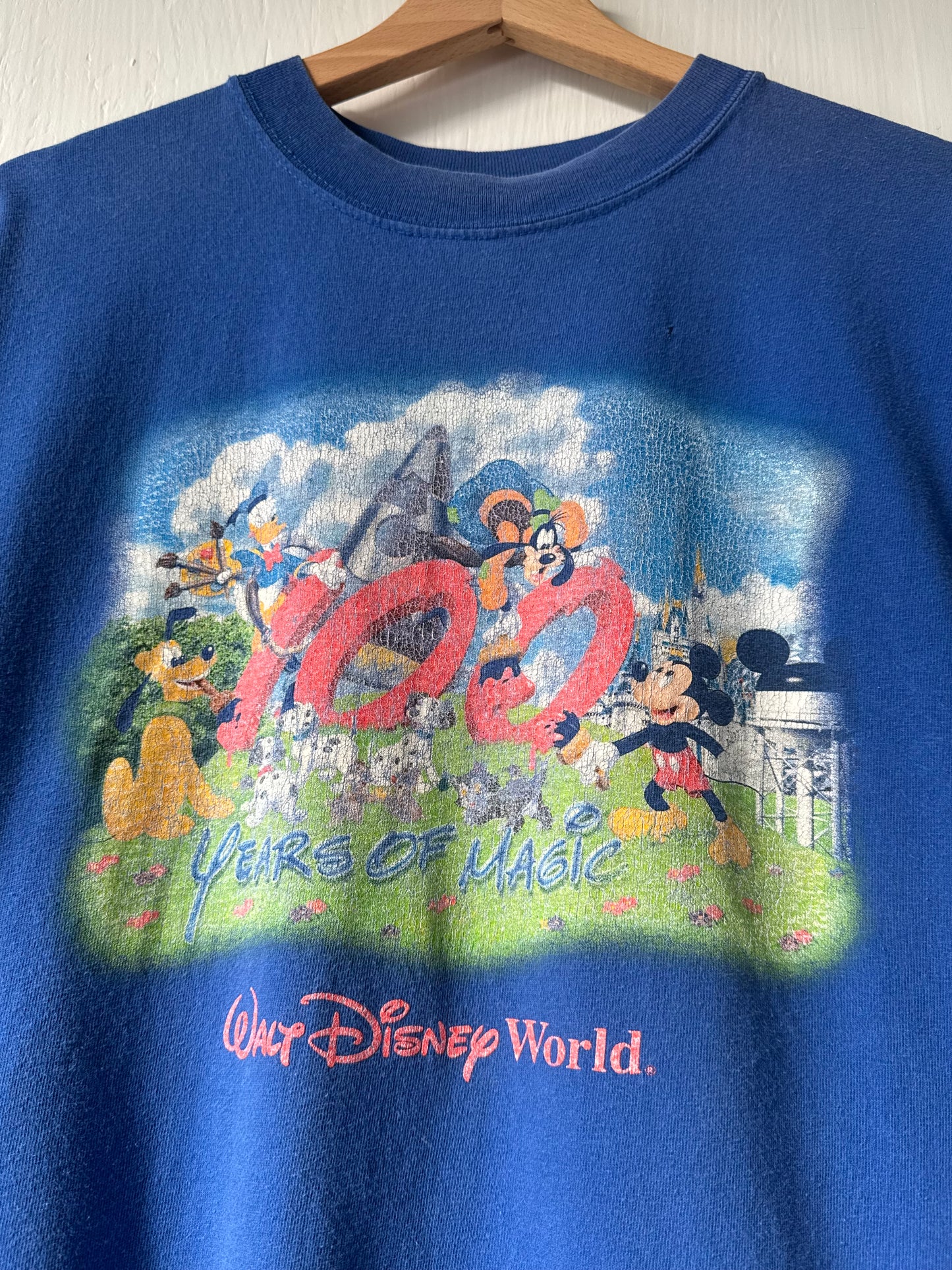 VINTAGE 100 Years Of Magic Tee - YXL