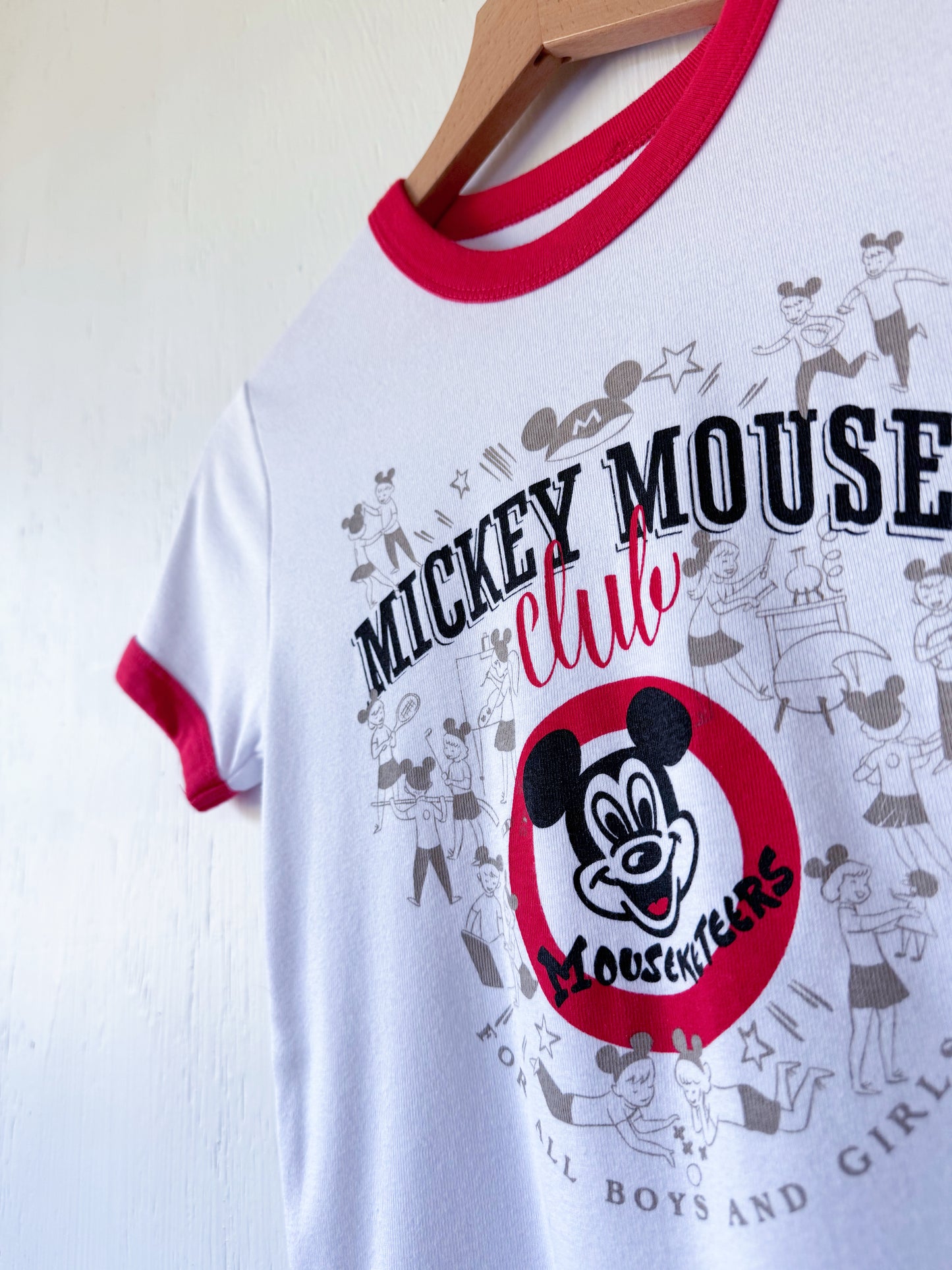 Mickey Mouse Club Baby Tee - S
