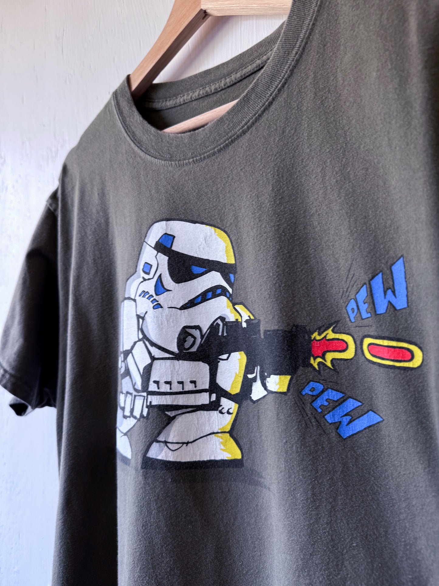 Disney Parks Pew Pew Storm Trooper Tee - L