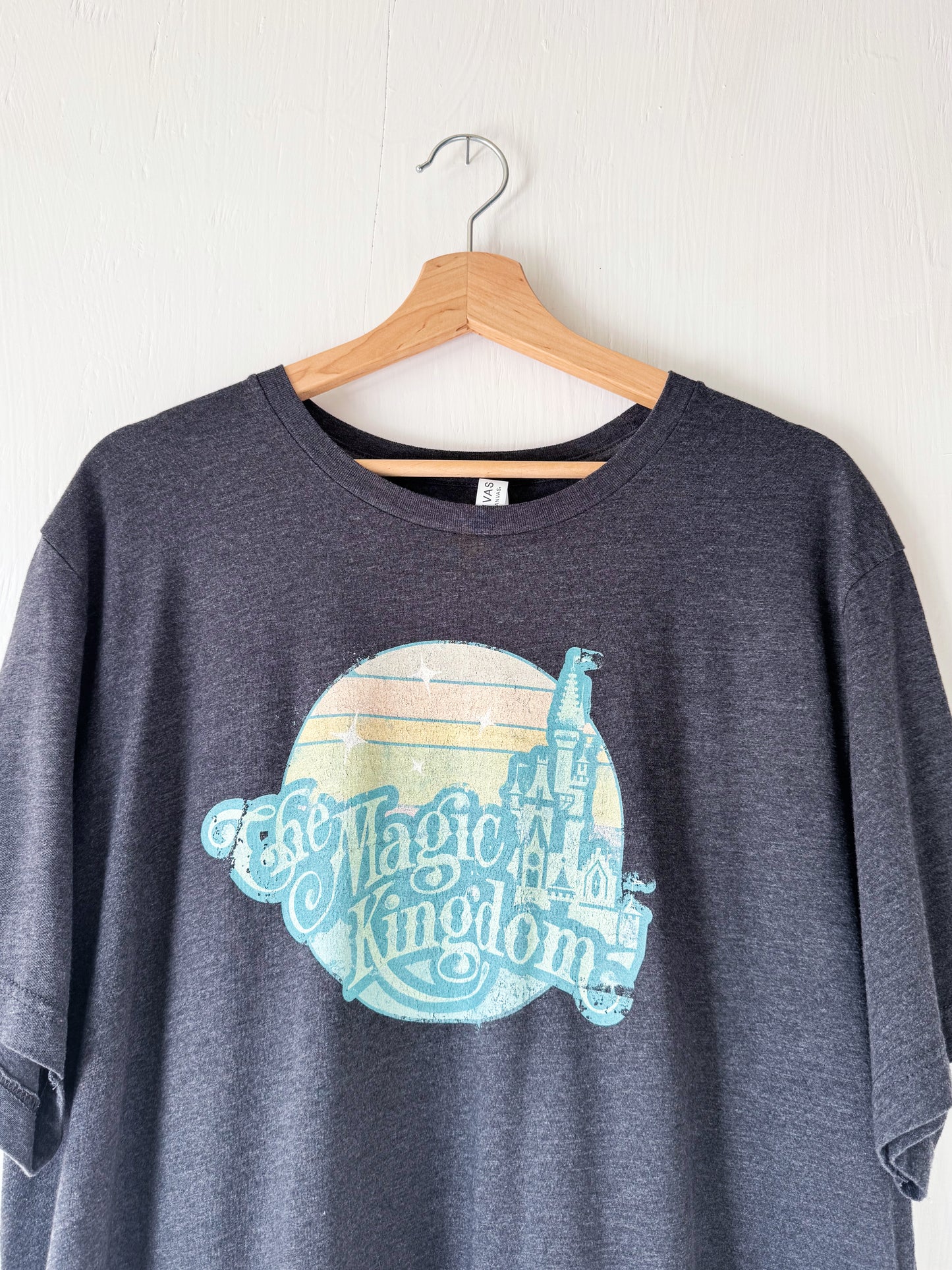 Magic Kingdom Soft Heathered Tee - 2X