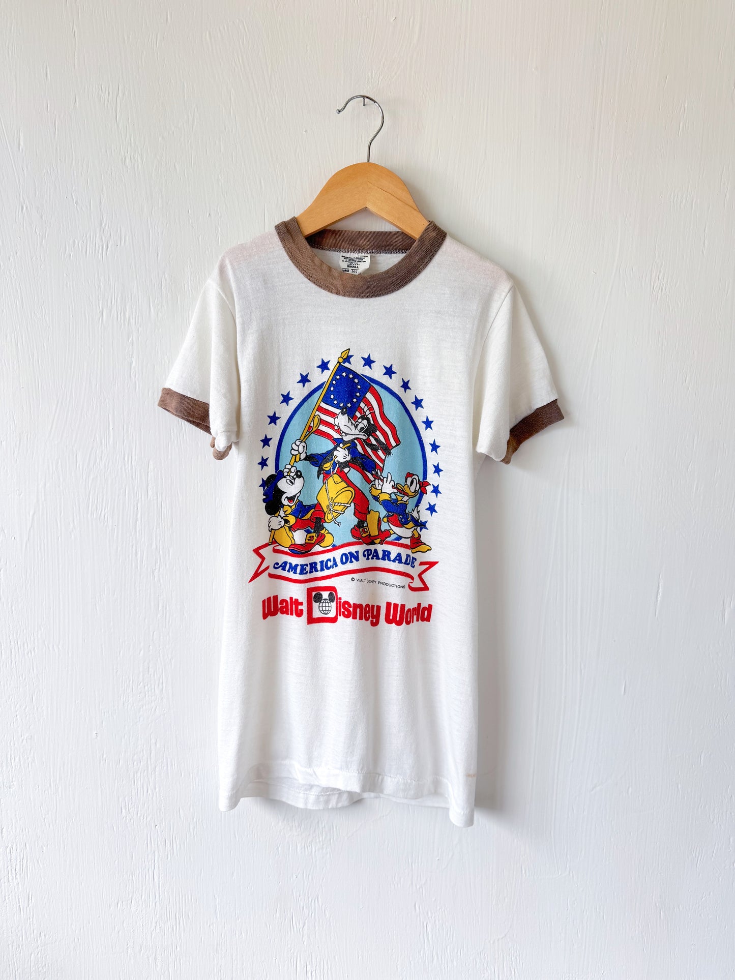 VINTAGE 1976 WDW Bicentennial Tee - YS