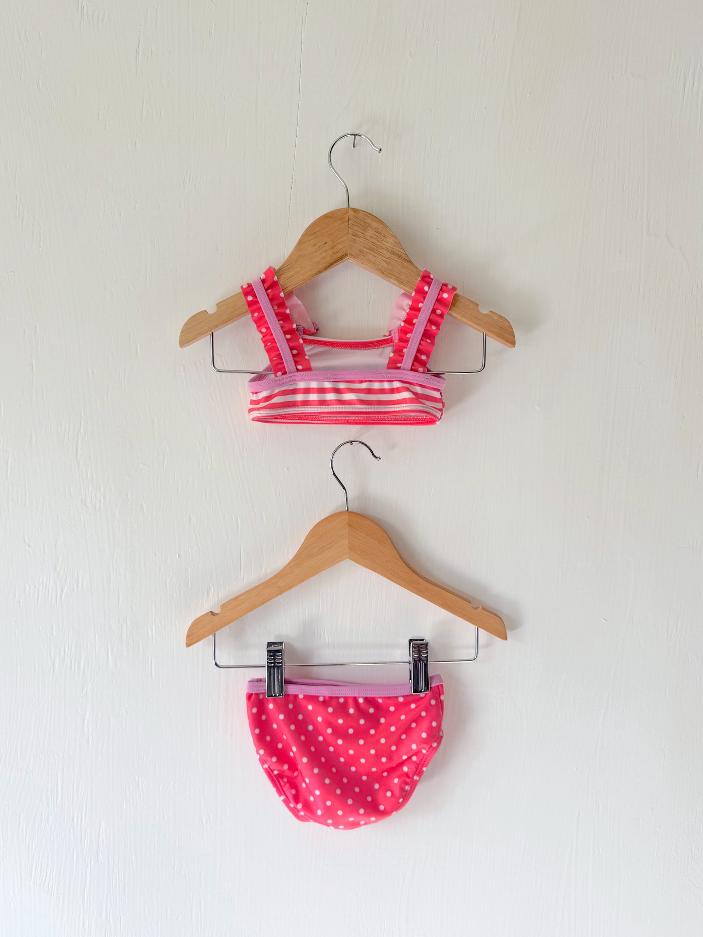 Minnie Striped 2 Piece Swim - 6/9M